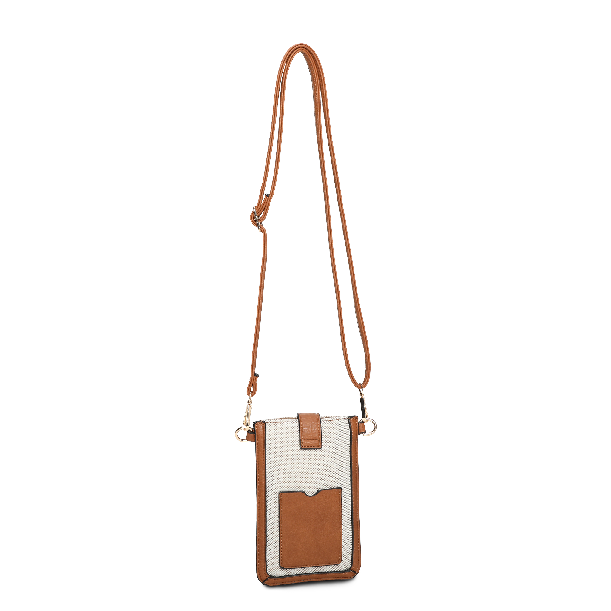Mobilveske | Beige/Brun | Justerbar Langreim | 4351119 Linea