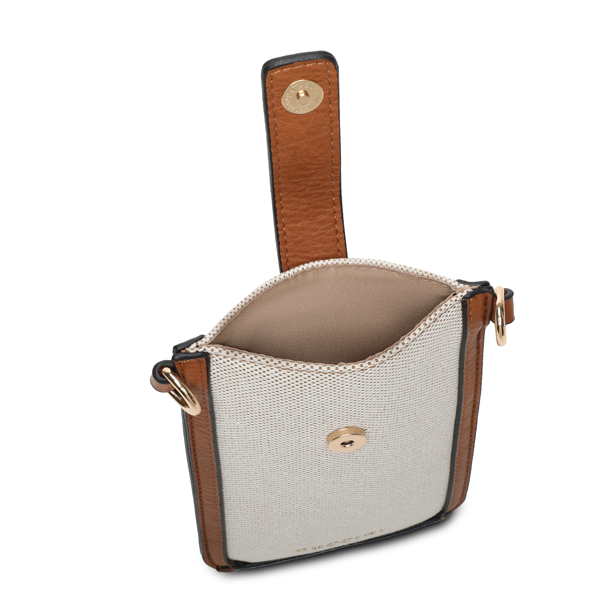 Mobilveske | Beige/Brun | Justerbar Langreim | 4351119 Linea