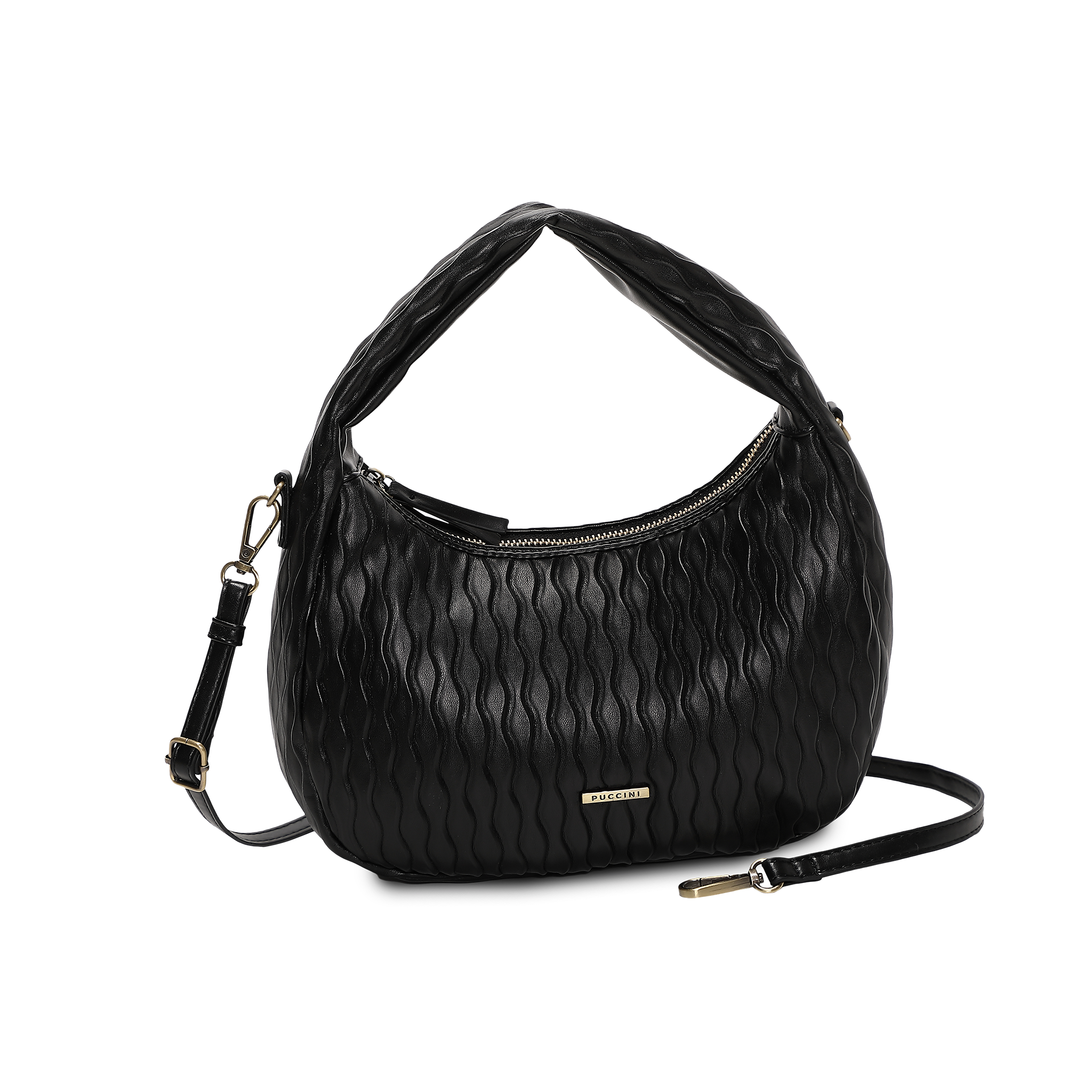 Håndveske | Sort | Justerbar Rem | 4351130 Suzana