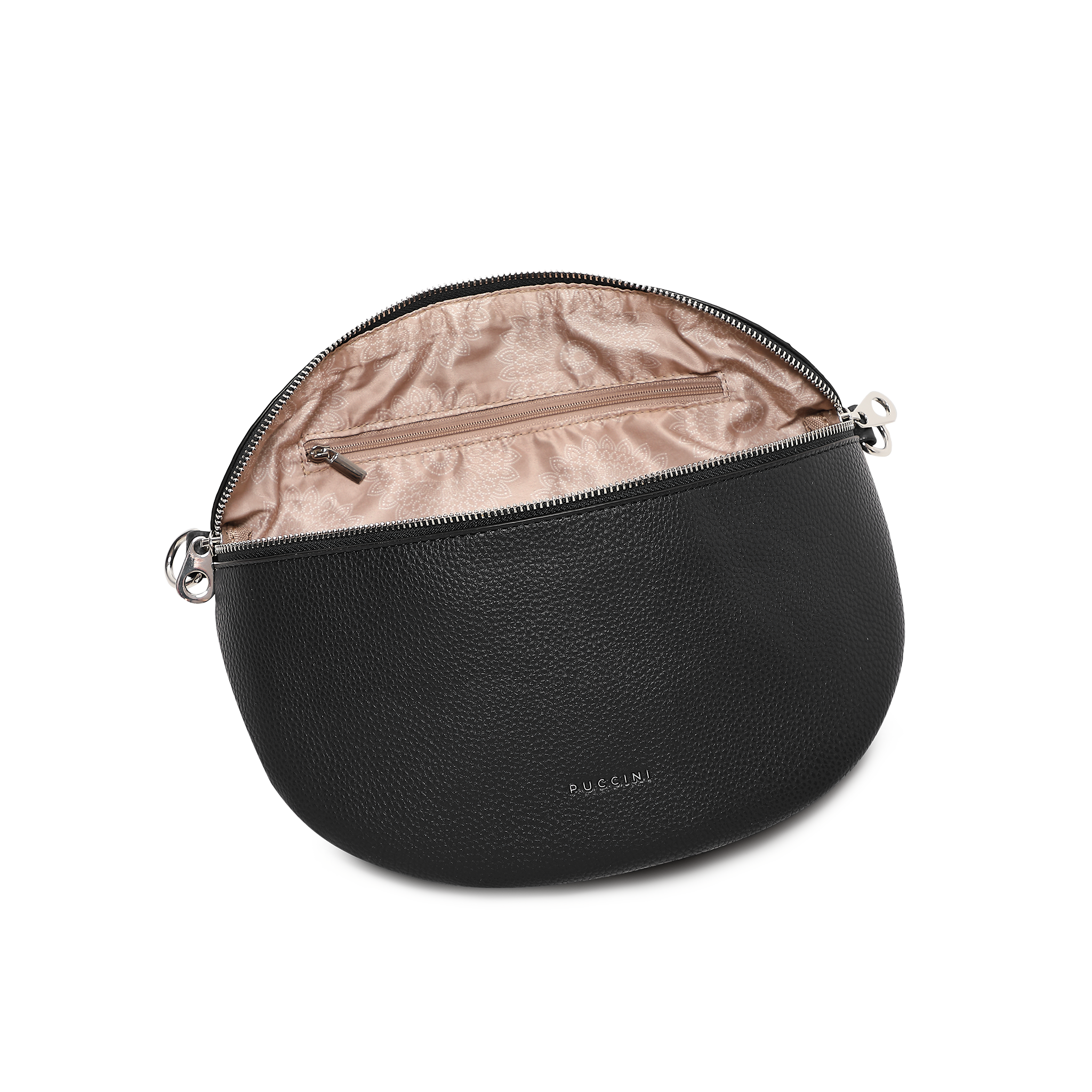 Midjeveske | Sort | Glidelås lomme bak | 4351133 Anna