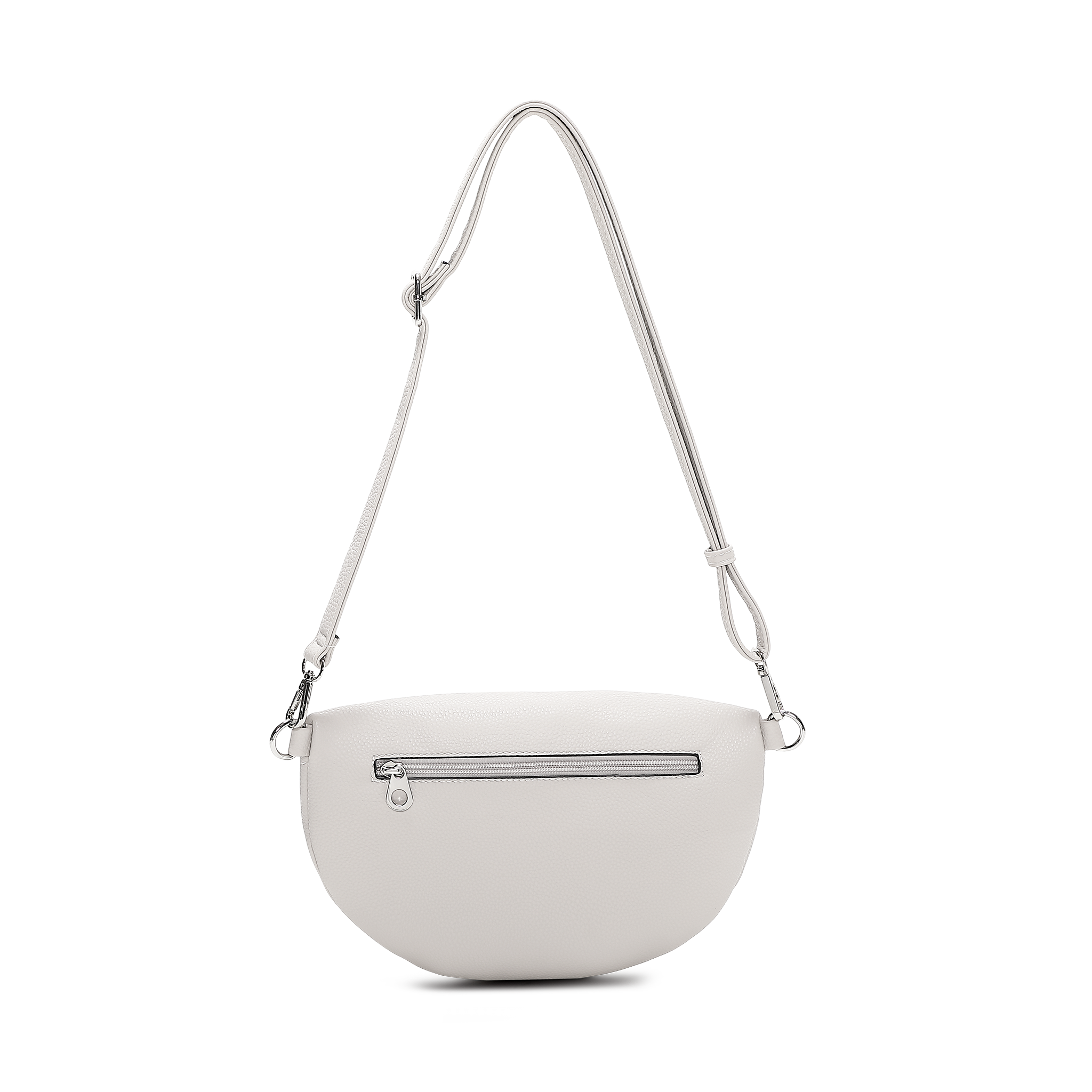 Midjeveske | Hvit | Glidelås lomme bak | 4351133 Anna