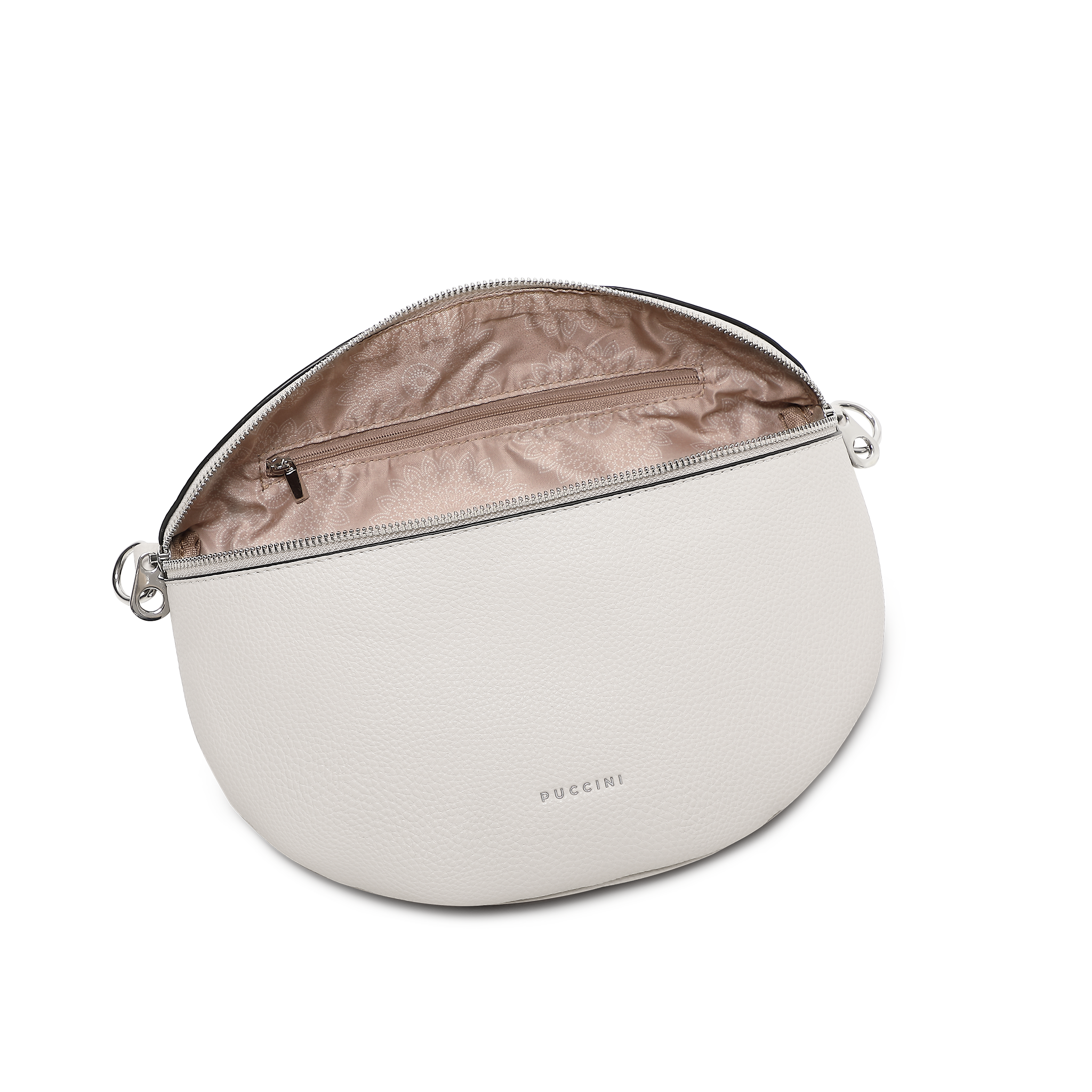 Midjeveske | Hvit | Glidelås lomme bak | 4351133 Anna