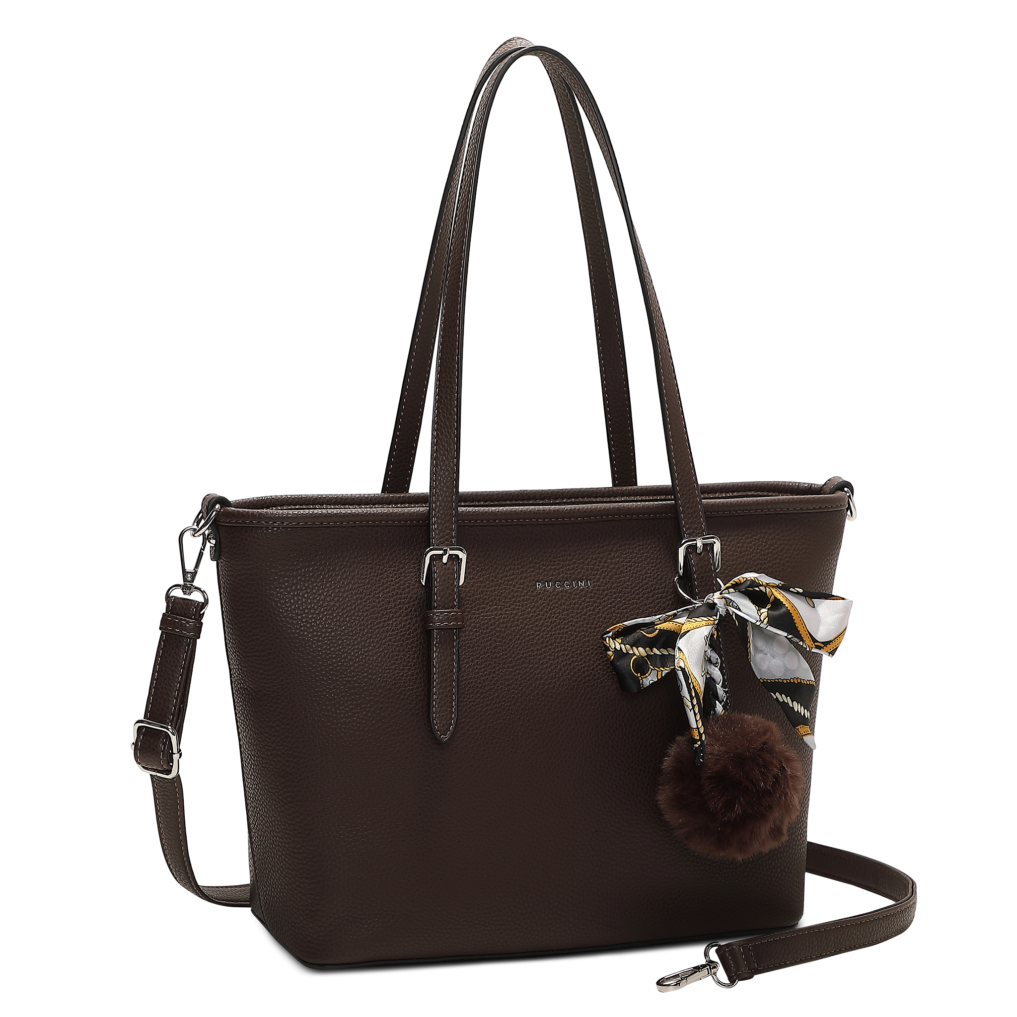 Anna tote-veske, Brun
