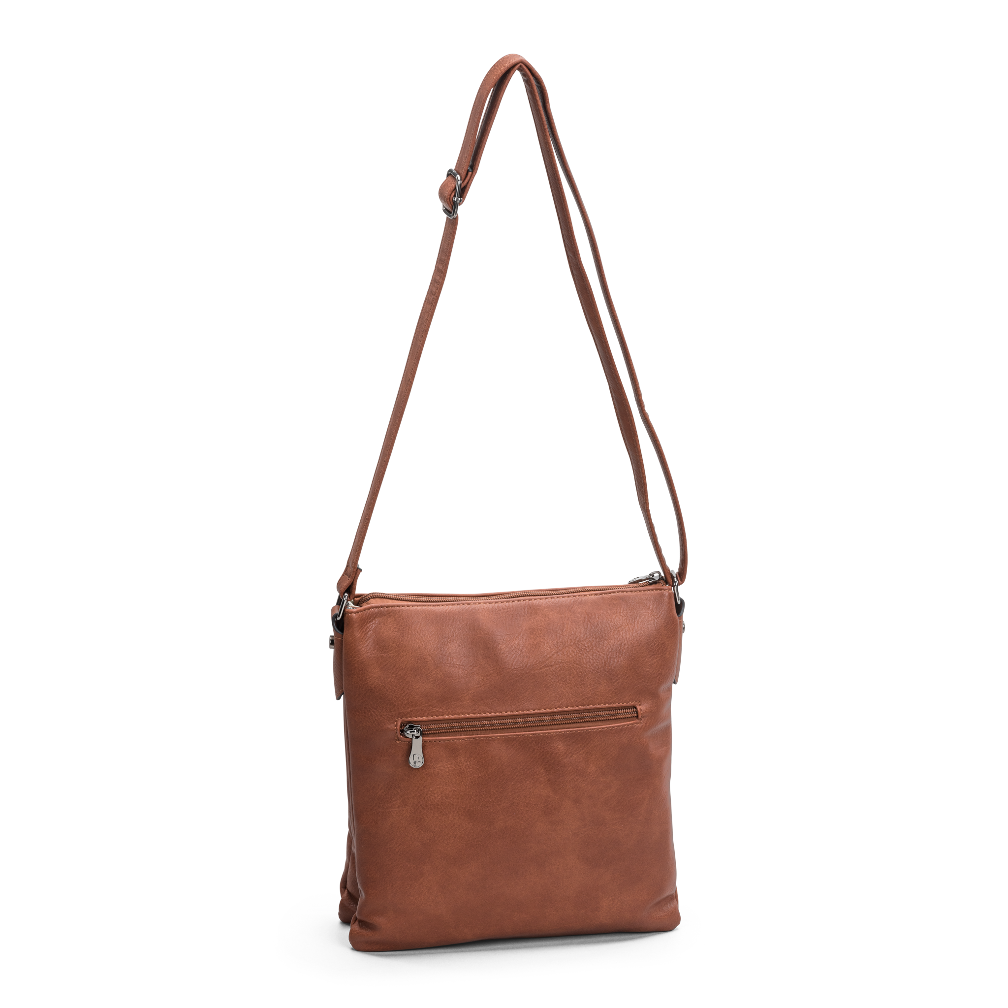Crossover Veske | Justerbar skulderstropp | Cognac | Donna 4391117