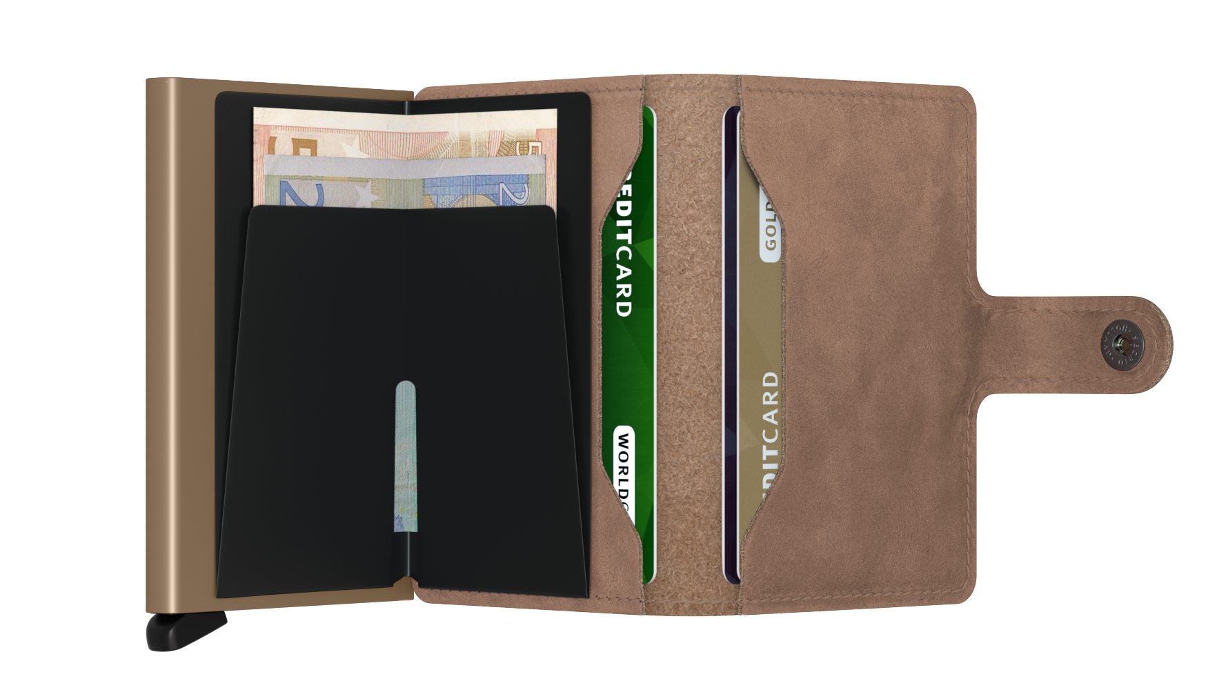 Miniwallet MV-Taupe