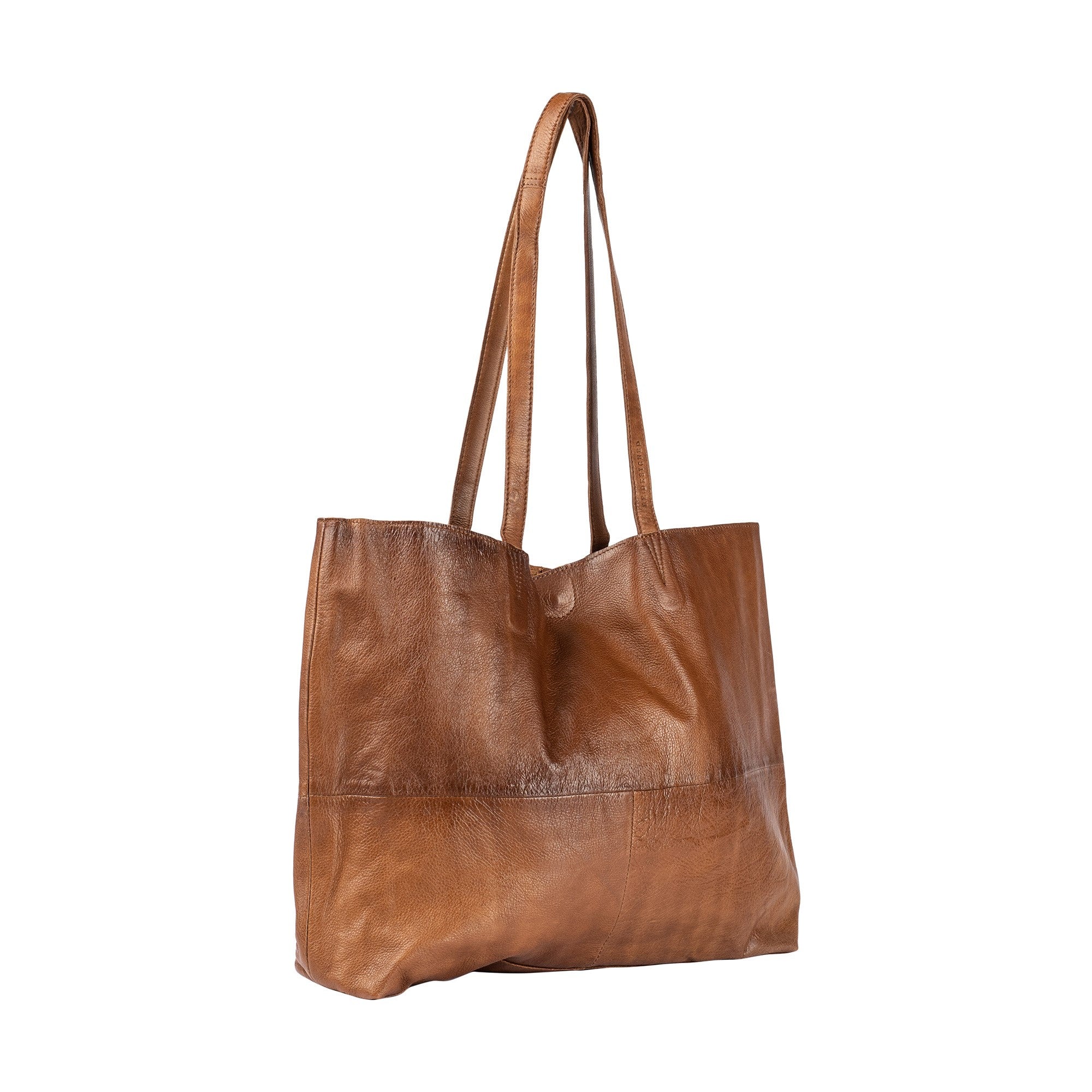 Marlo Urban Bag Walnut skinnveske sideprofil