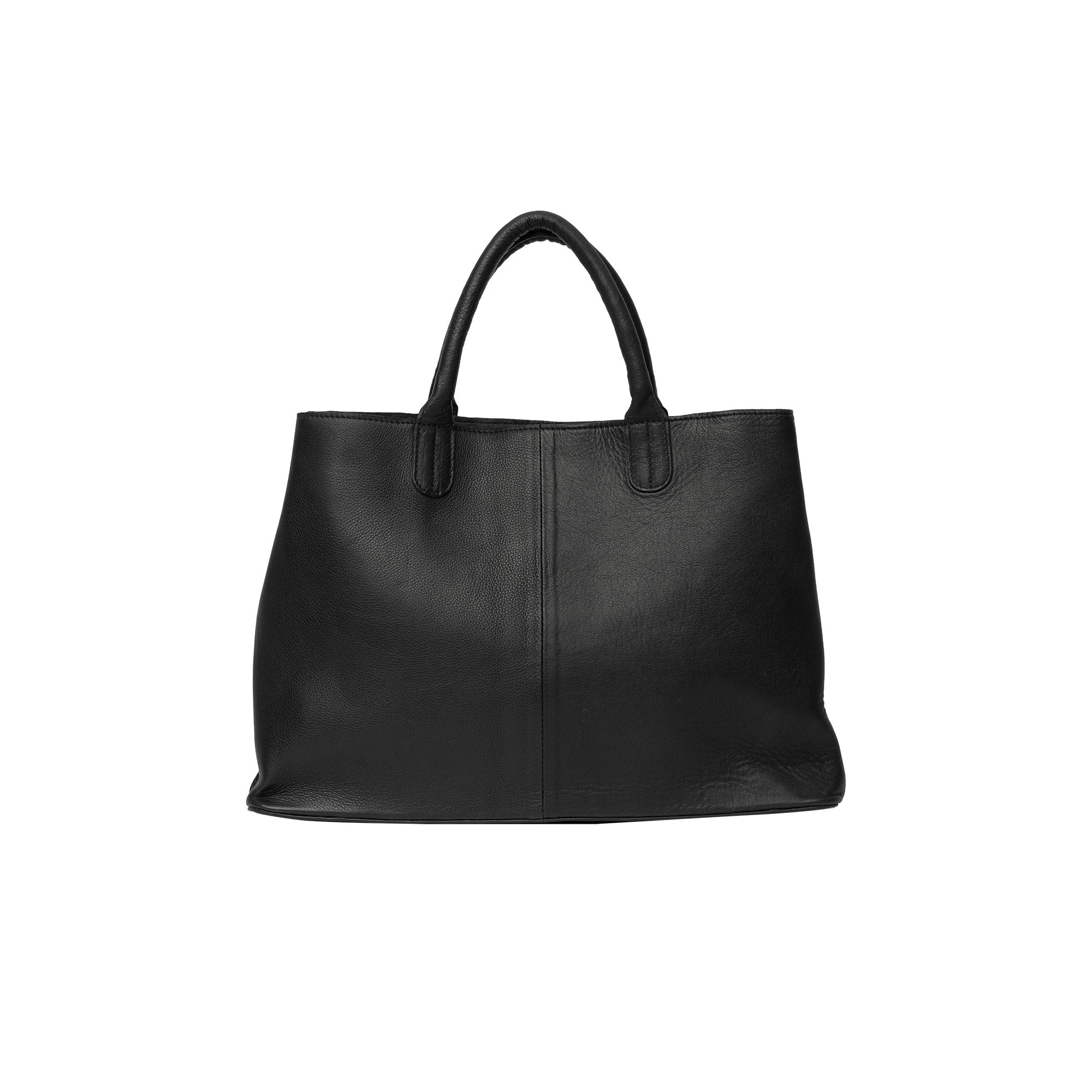 Fafali Bag, stor skinnveske fra Re:Designed By Dixie i fargen Sort, vist fra fronten