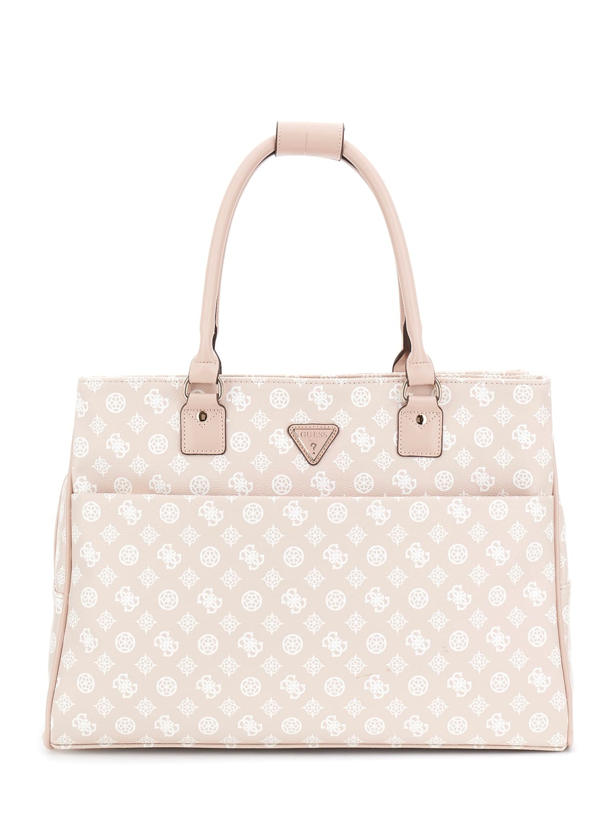 Reiseveske | Beige/Hvit | Gode inndelinger | WILDER SHOPPER TOTE