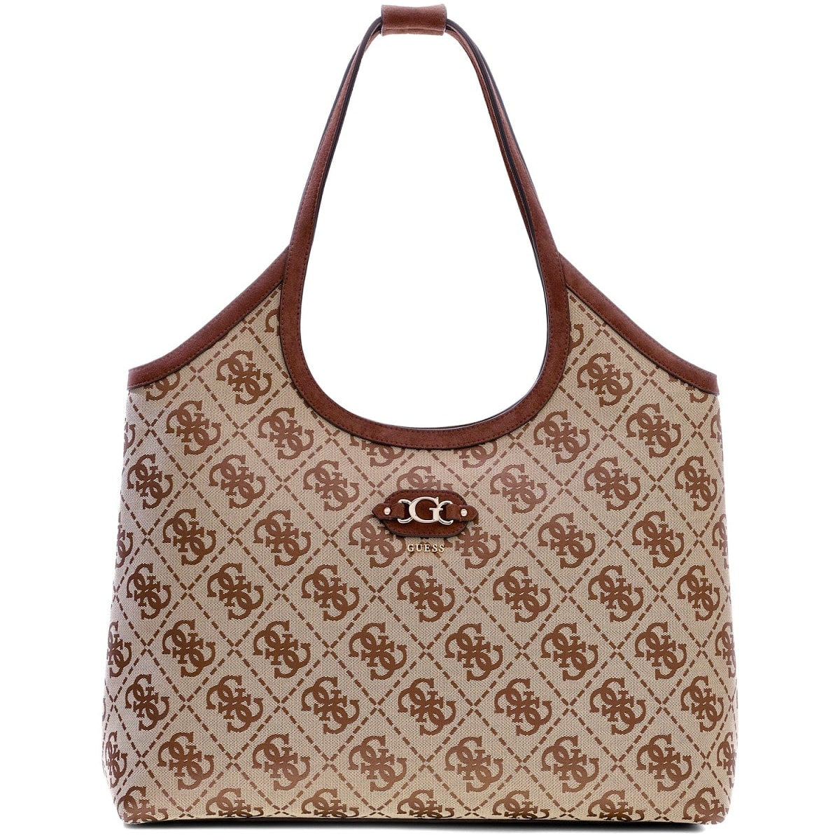 Samantha Tote shopperveske/reiseveske, Latte Logo
