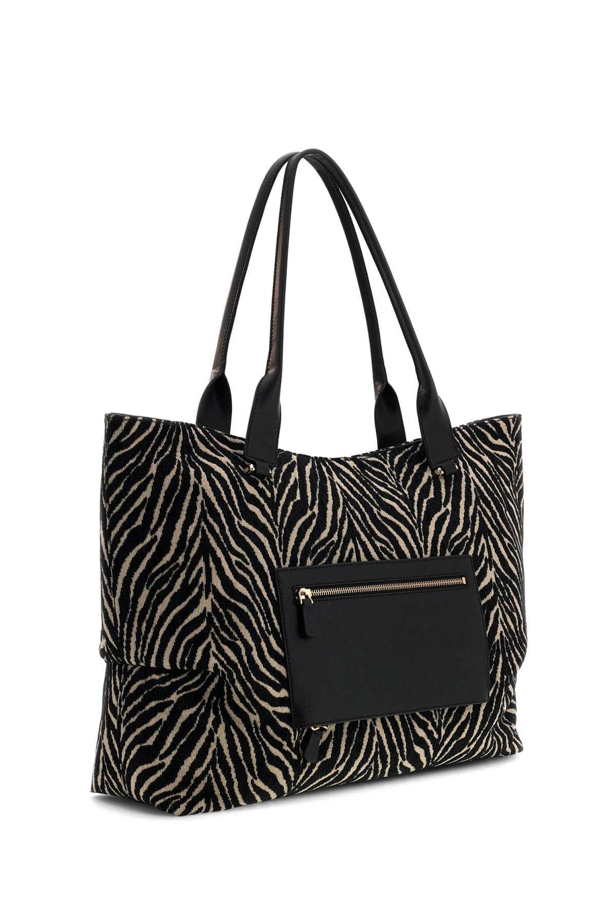 Suzy Tote shopperveske/ Reiseveske Sort Zebra