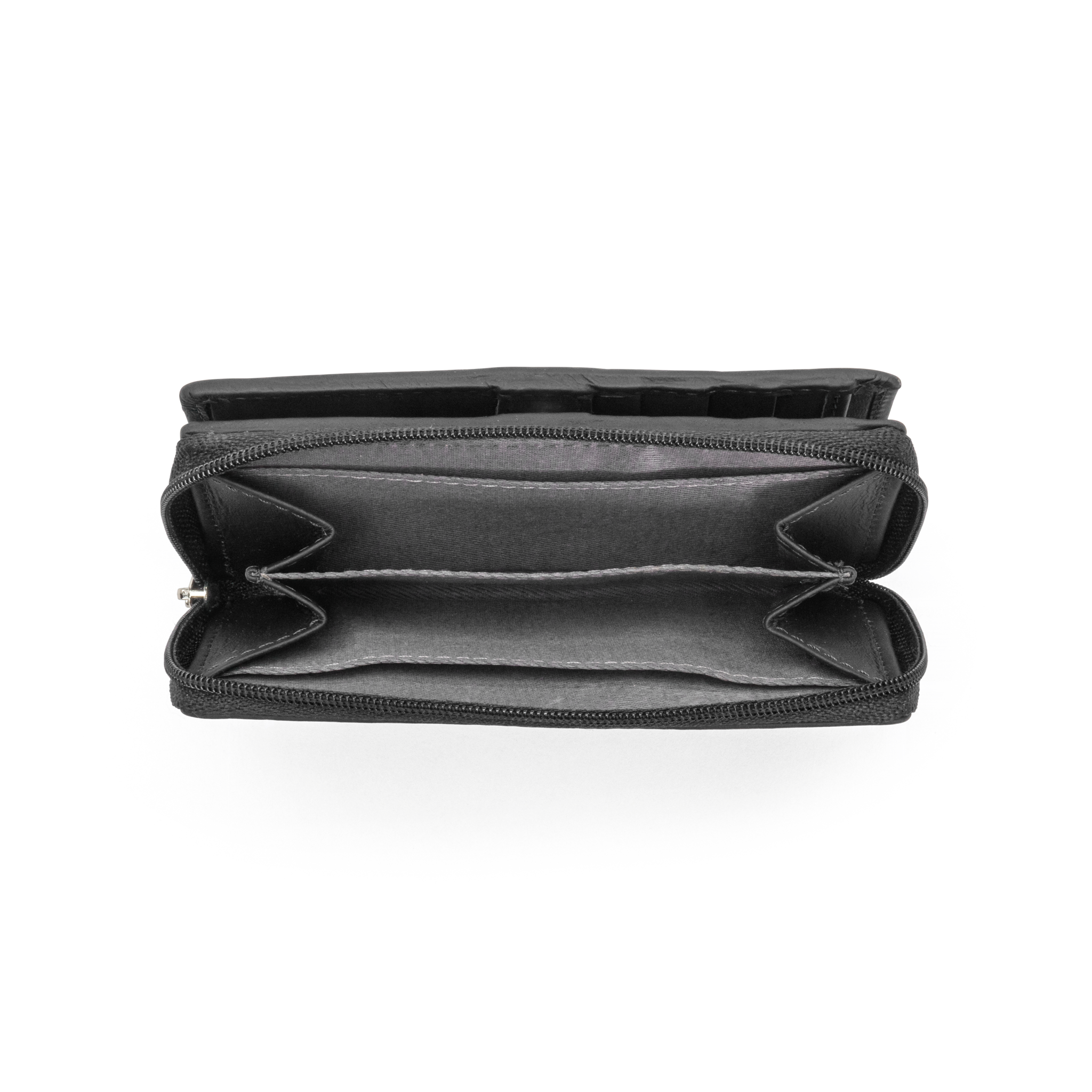 Lommebok | Skinn | Sort | 2162210