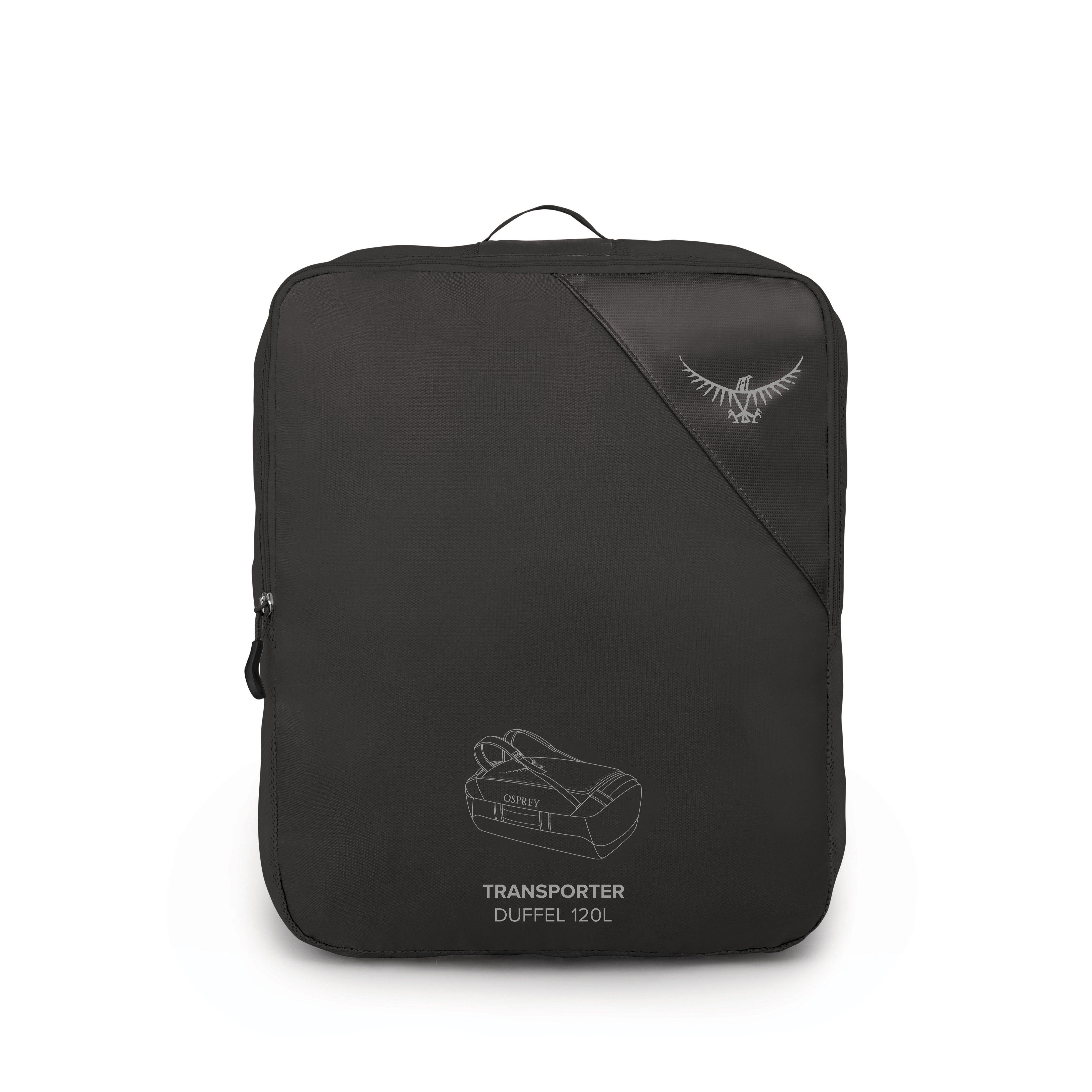 Bag/Sekk | 120 Liter | Sammenleggbar | Justerbar skulderstropper. | Sort | Transporter 120