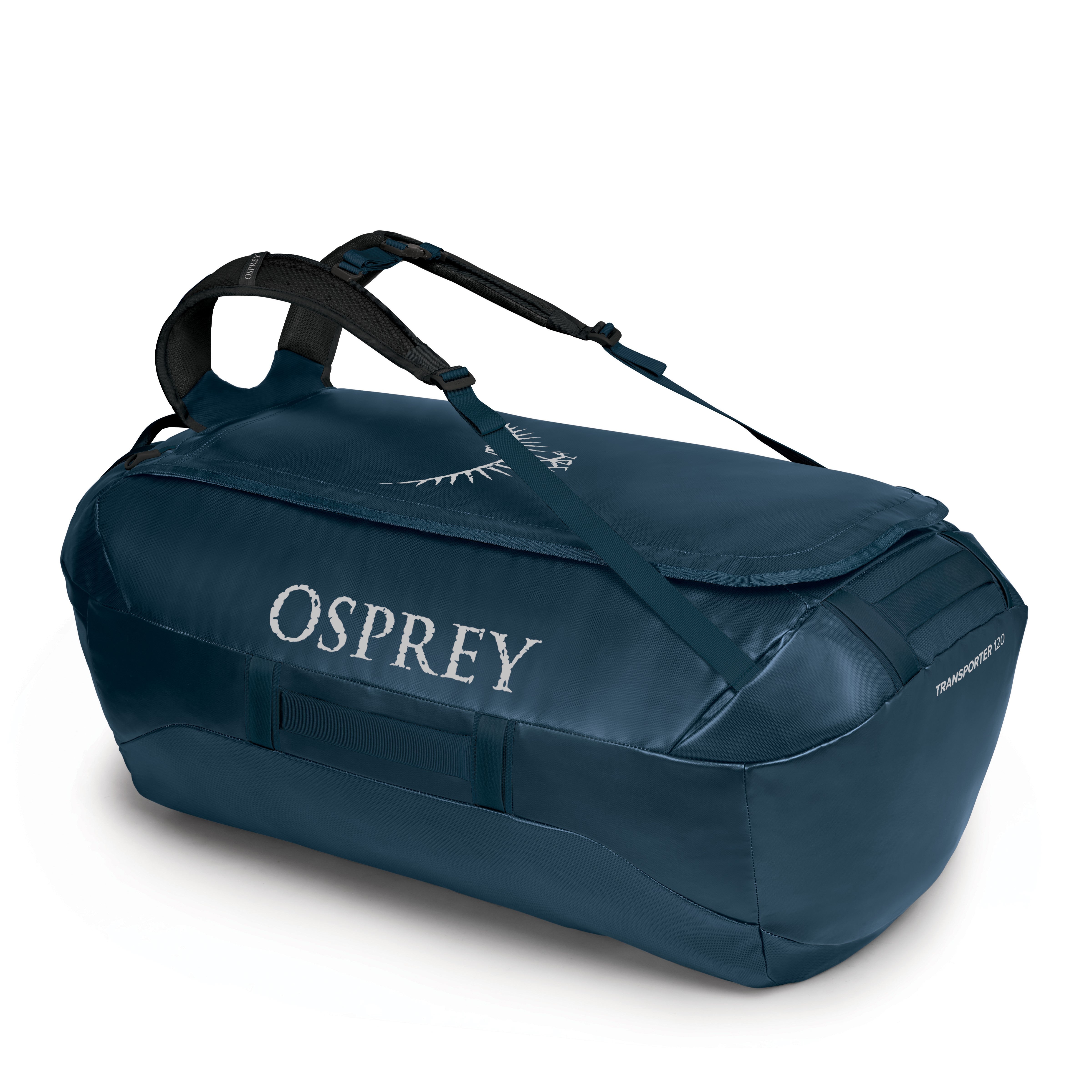 Bag/Sekk | 120 Liter | Sammenleggbar | Justerbar skulderstropper. | Venturi Blue | Transporter 120