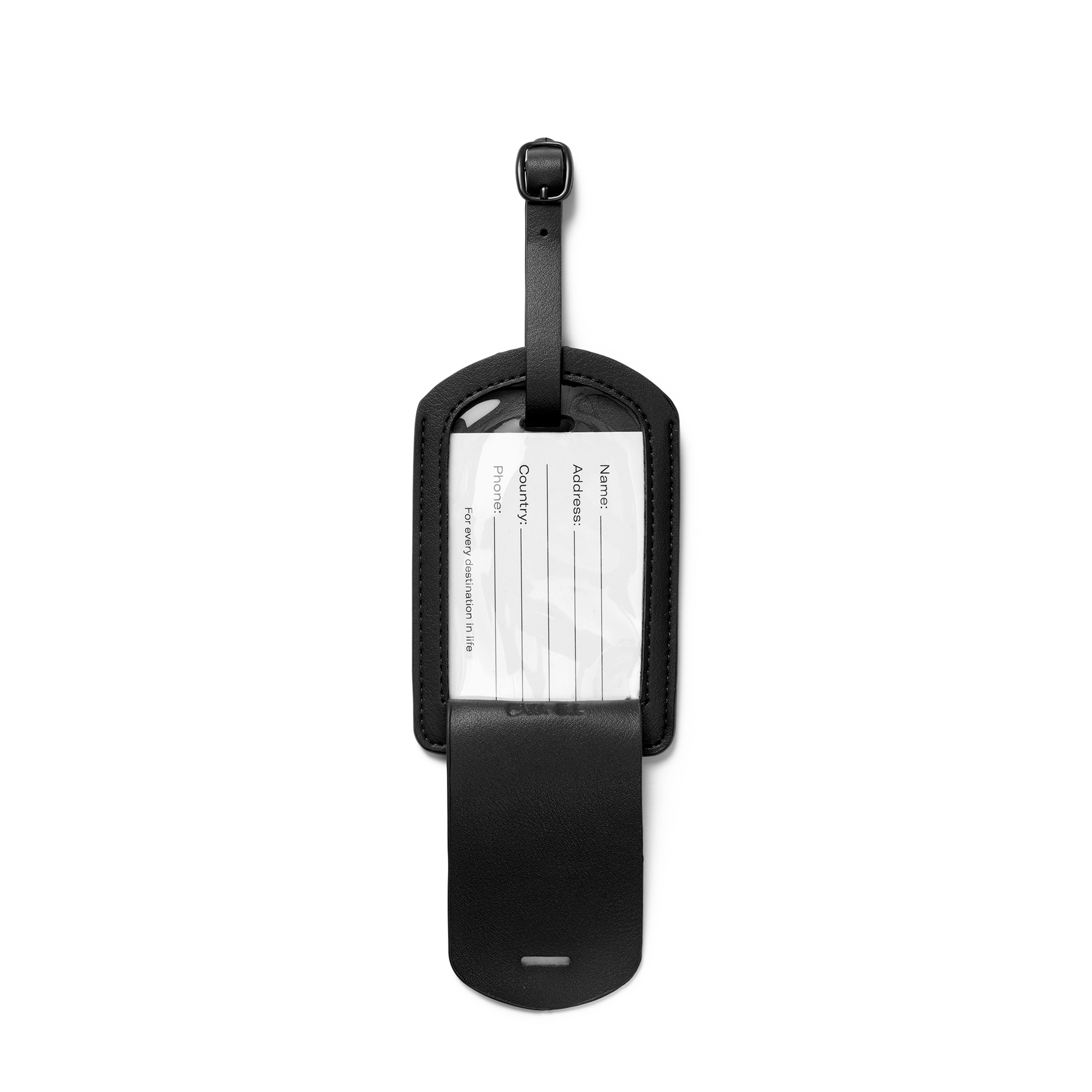 Koffert tag | Sort | Day Luggage Tag