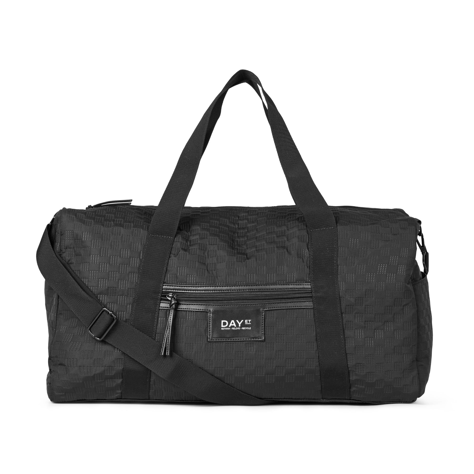 Weekendbag | Gym bag | Sort | Romslig Hovedrom | Gweneth RE-X Checker