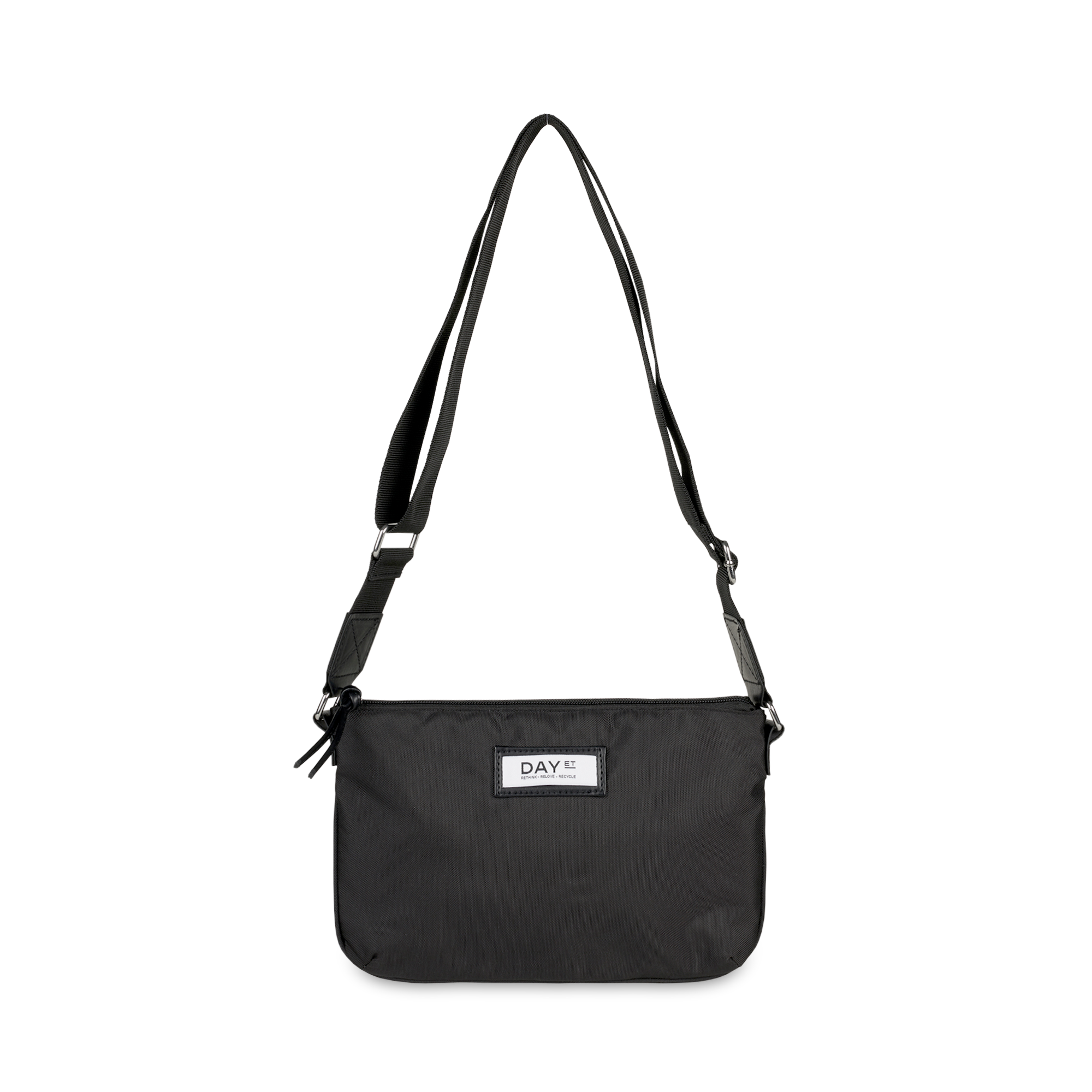 Veske Crossover | Liten | Justerbar Skulderstropp | Sort | Gweneth RE-S Slim CB