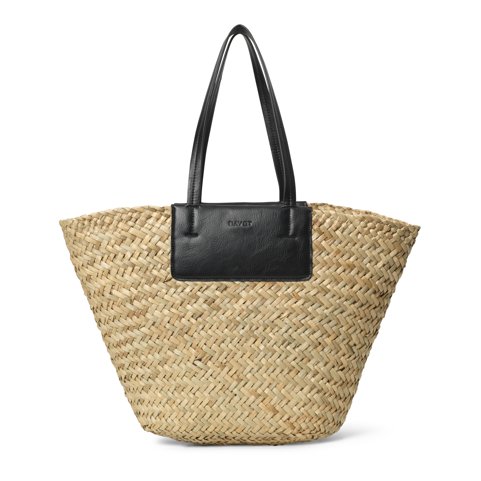 Stråveske | Beige | Åpen | Day Refined Straw Basket