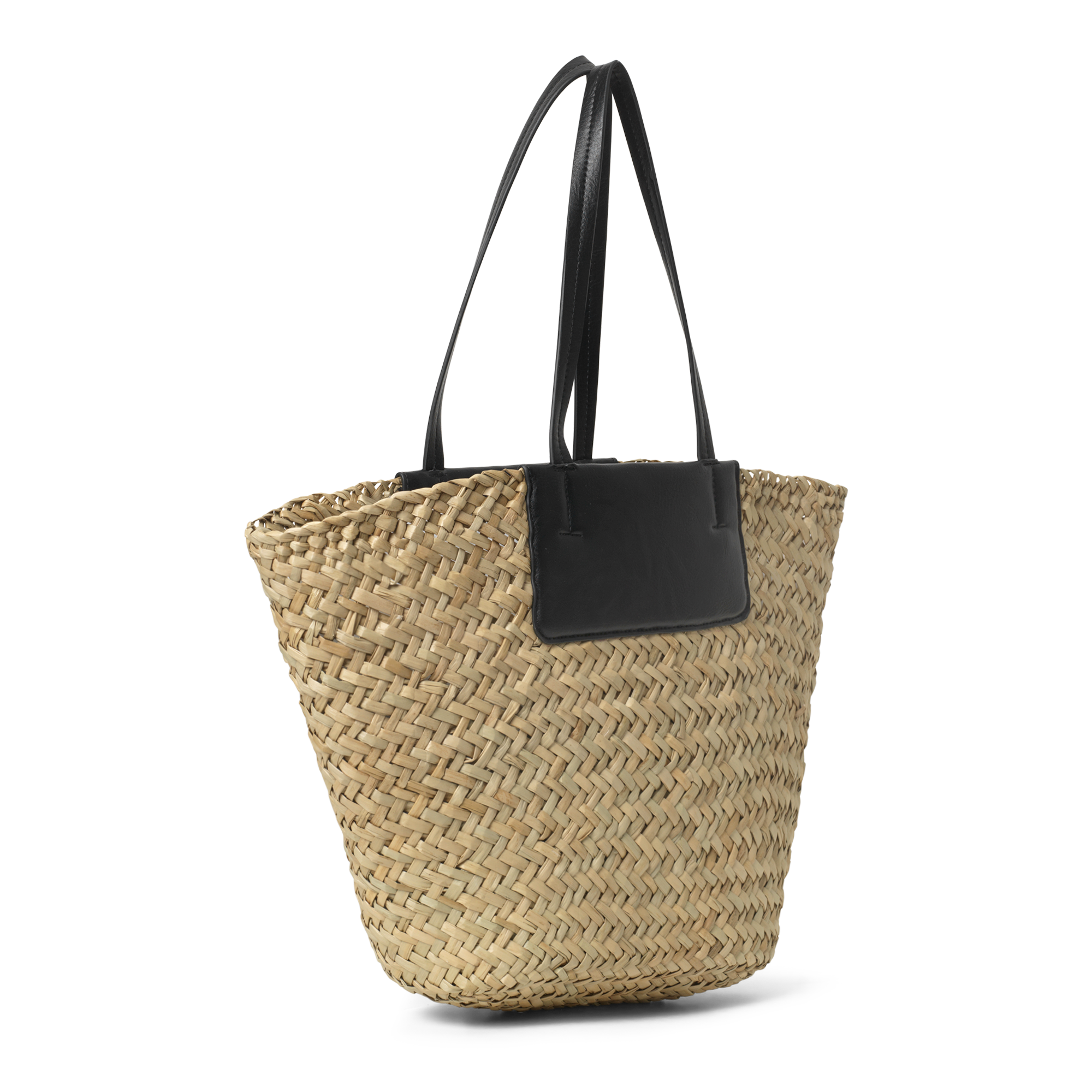 Stråveske | Beige | Åpen | Day Refined Straw Basket