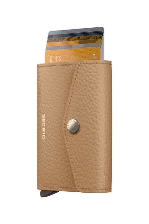 Kortholder | Lommebok | Cappuccino | Pop-Up | Secrid Envelope wallet