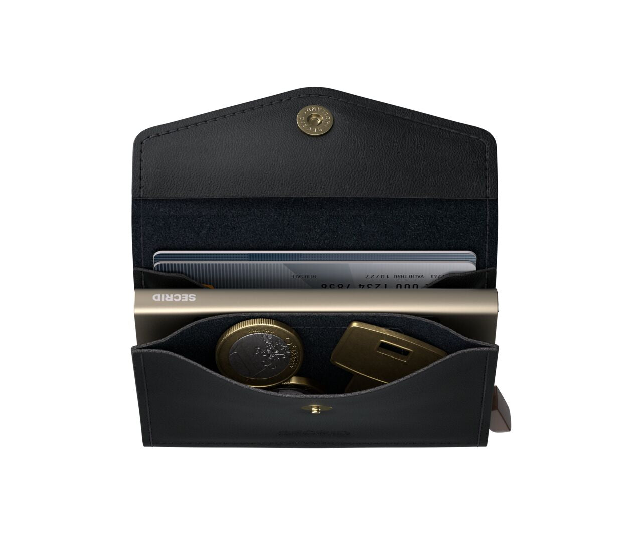Envelope Wallet Kortholder – Sort, Pop-Up