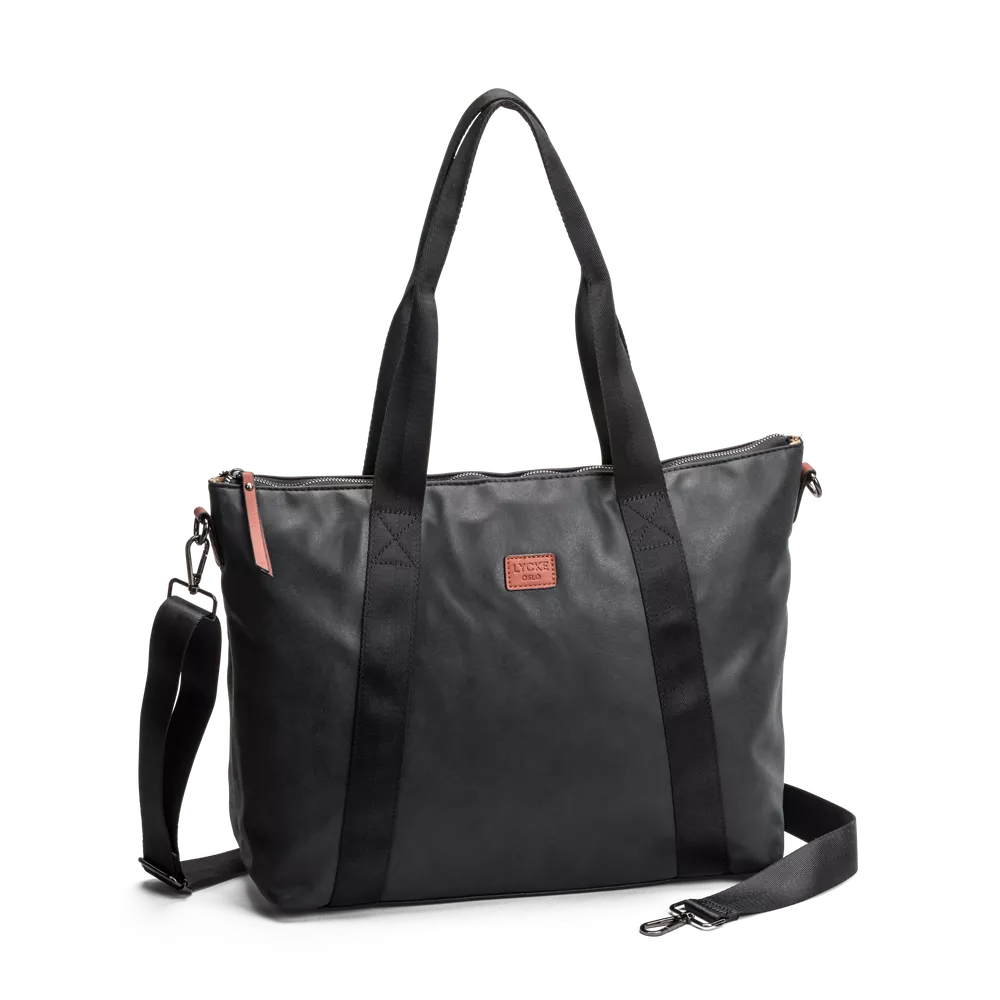 Tote bag | Sort | Romslig Hovedrom | Kris