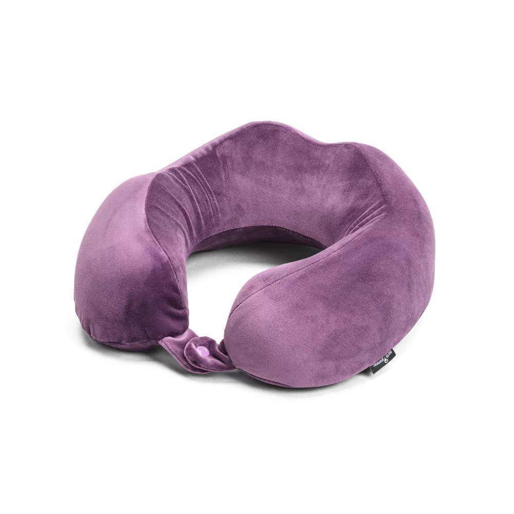 Nakkepute memory foam plum