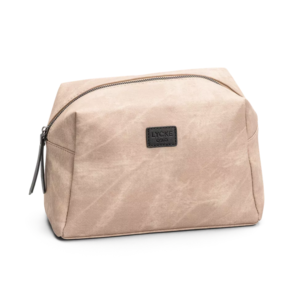 Toalettmappe | Medium |  Inndelinger | Beige | Kim