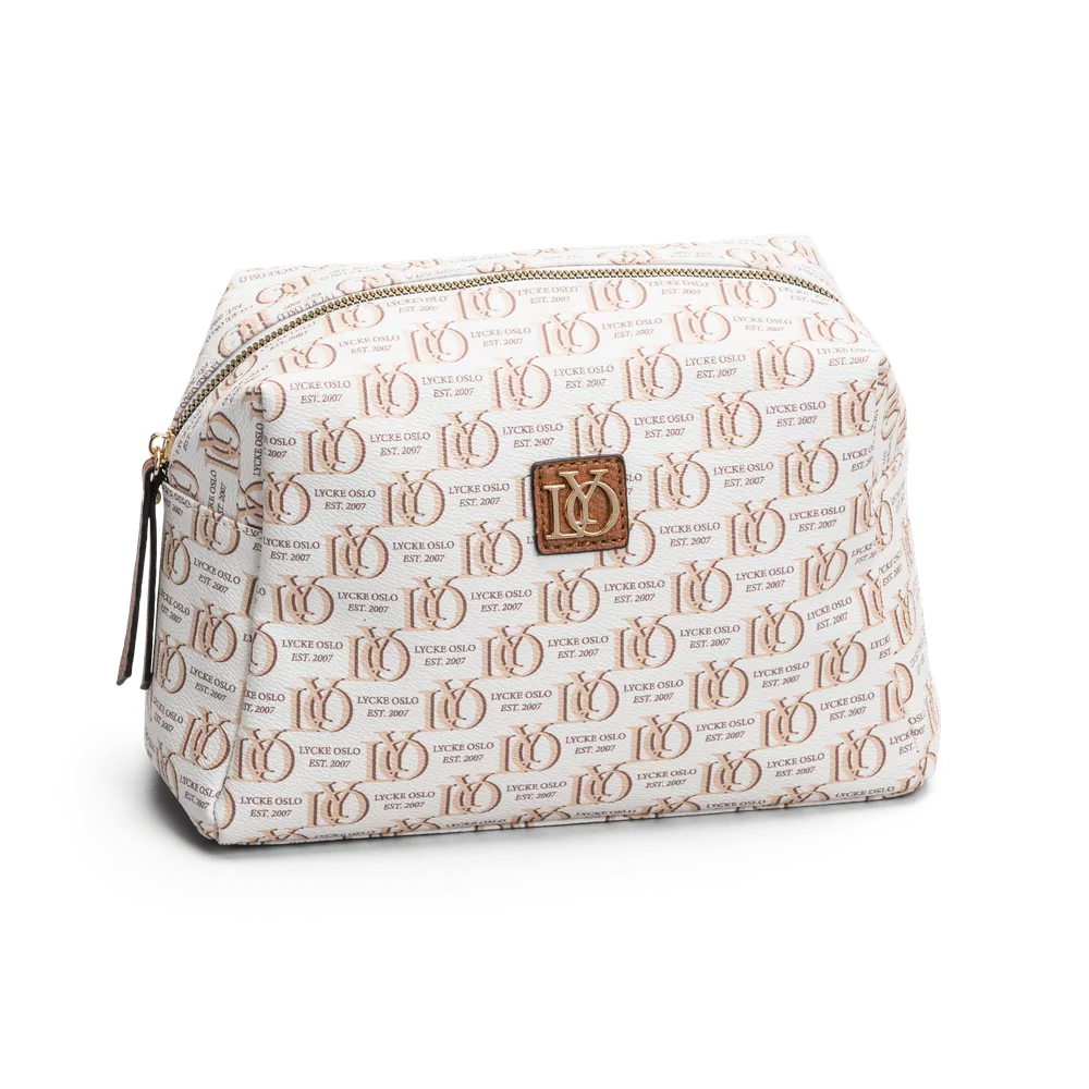 Toalettmappe Saga Beige