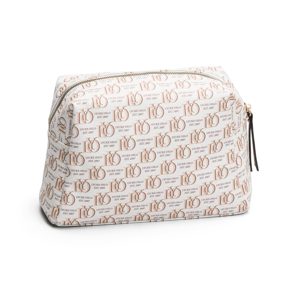 Toalettmappe Saga Beige