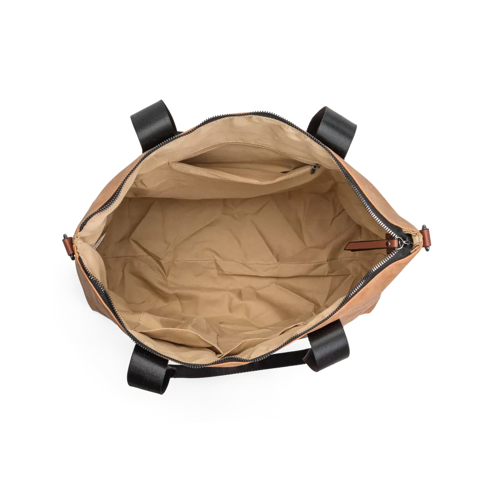 Kris Tote Bag – Camel, Romslig hovedrom