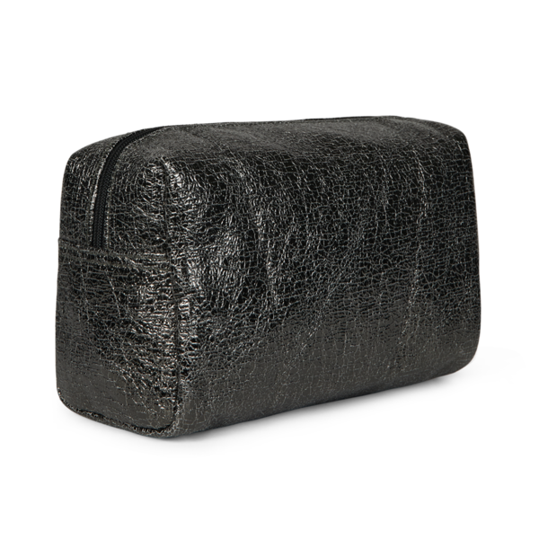 Toalettmappe | Medium | Gunmetal | GW Crackle Beauty