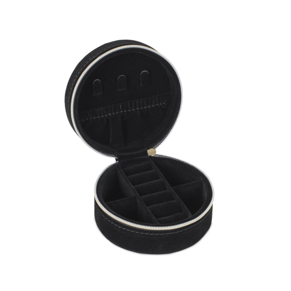 Smykkeskrin Reise | Liten | Sort | Jewelry Box