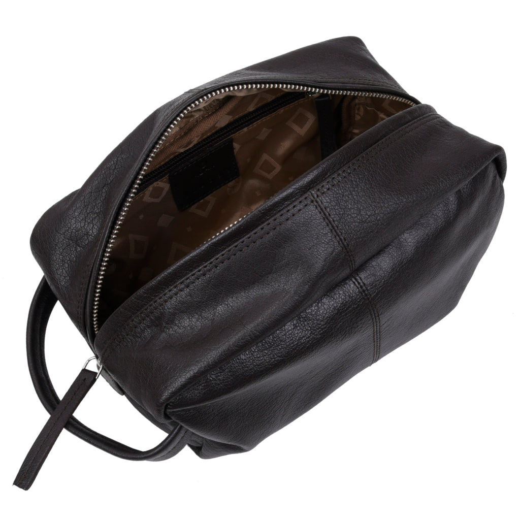 Prato toalettmappe Harry Dark brown
