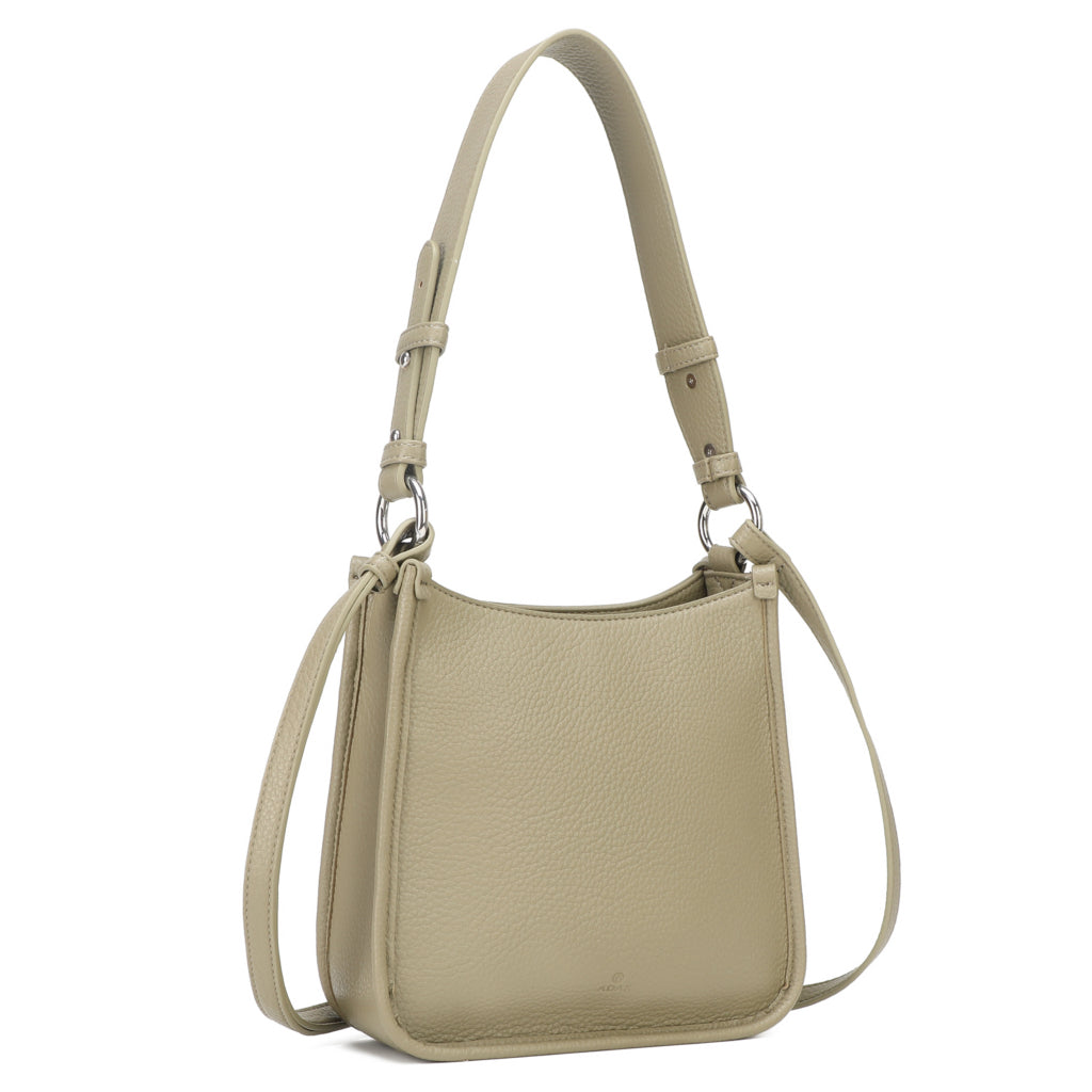 Skulderveske | Olive | Justerbar langreim | 18632402 Hello I'mVegan Gunn