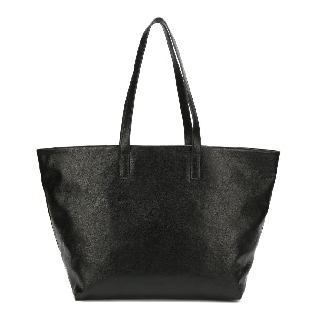Skulderveske | Shopper | Sort | Stor | Hello I'mVegan Lena