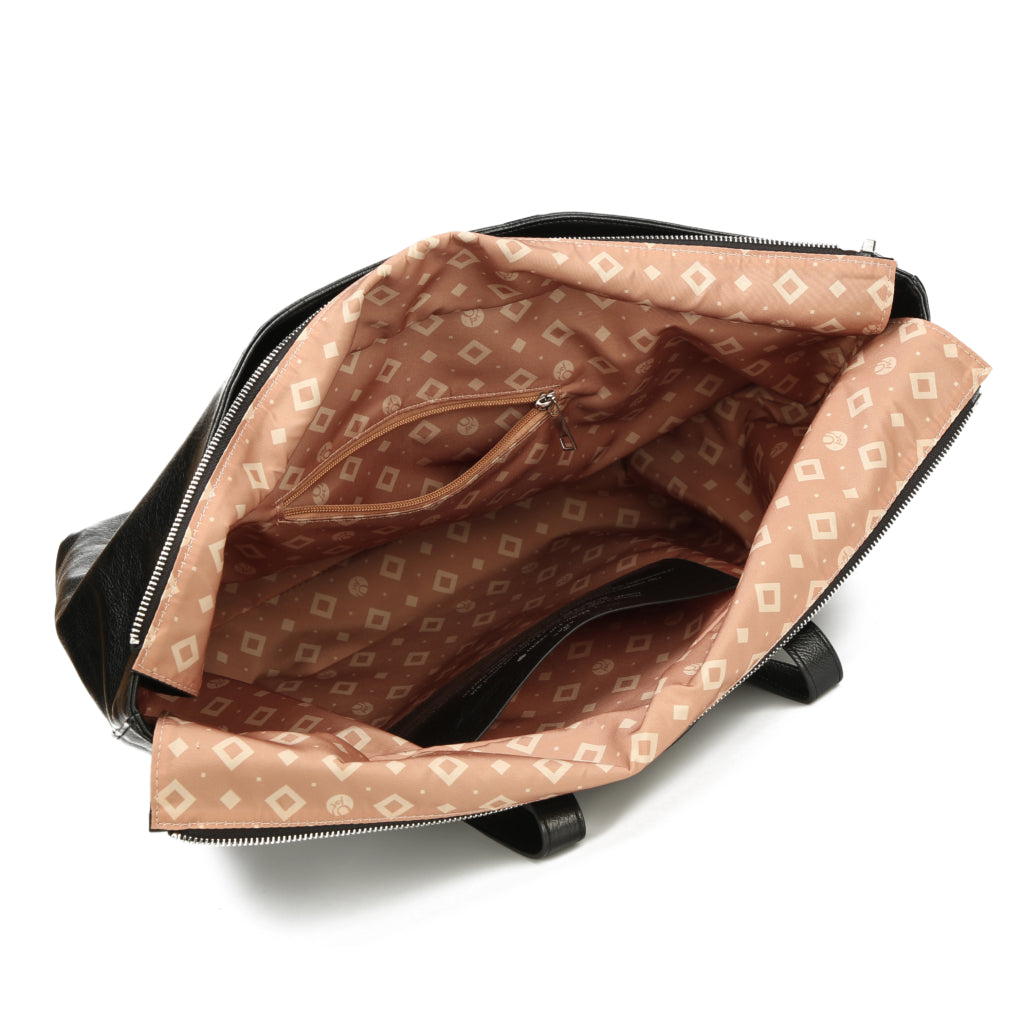 Skulderveske | Shopper | Sort | Stor | Hello I'mVegan Lena