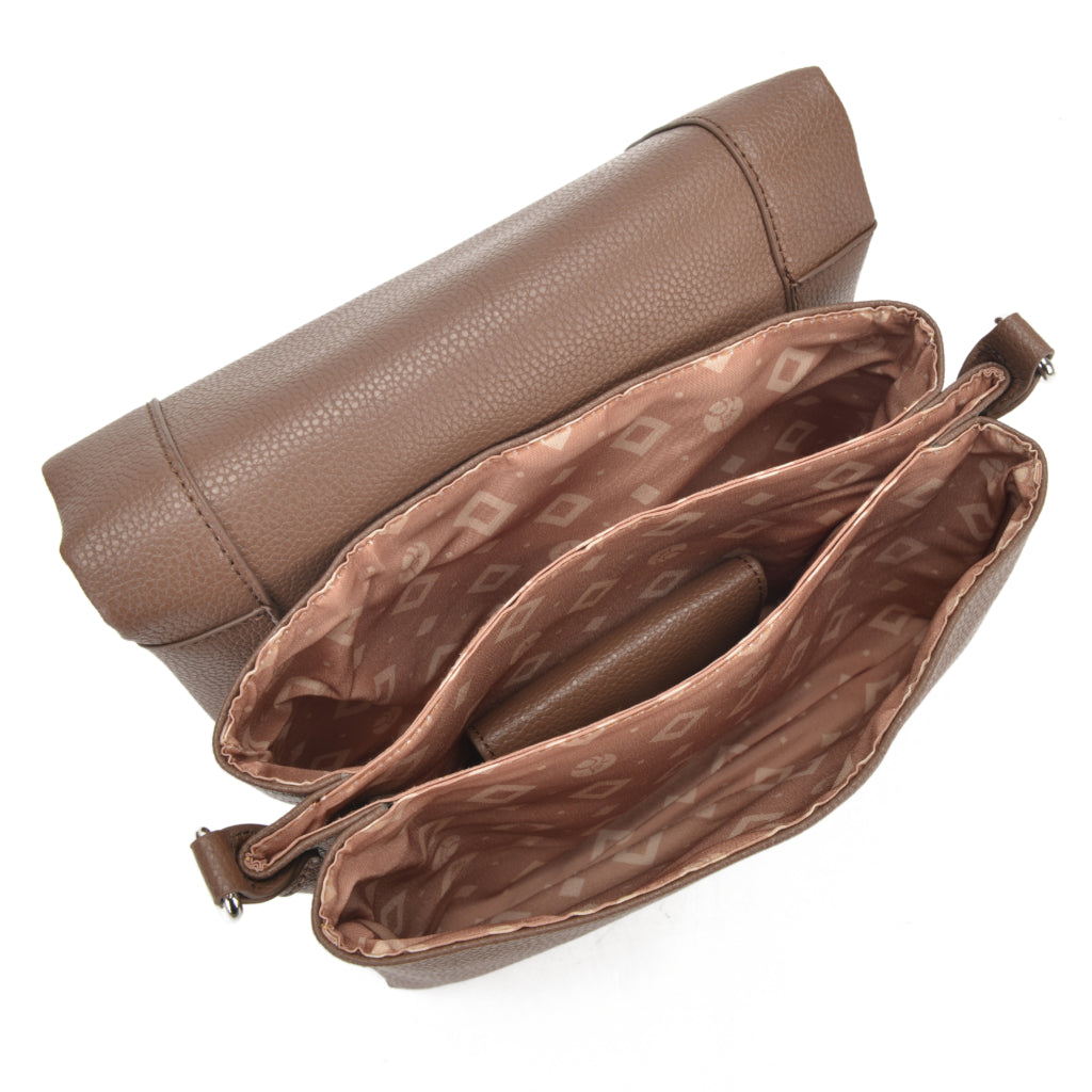Crossbody | Mange inndelinger | To reimer | Latte | Hello I'mVegan Vanessa