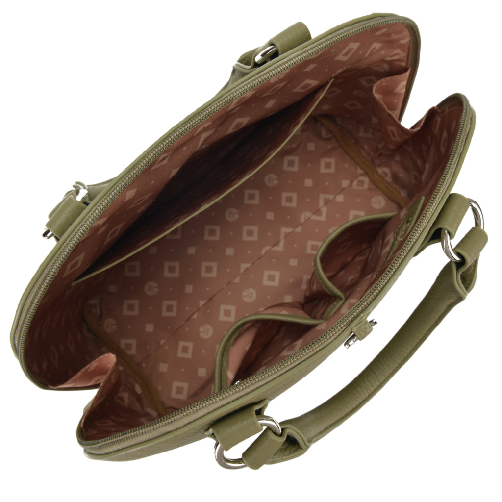 Håndveske | Pu | Olive | 19922402 Hello I'mVegan Lærke