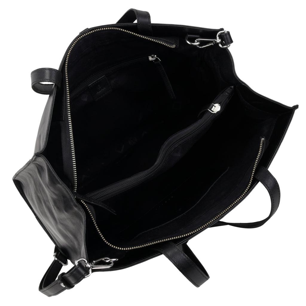 Håndveske | Skinn | Sort | 202155 Rivoli handbag Bea