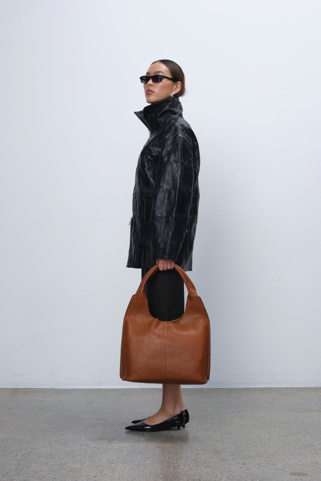 Skinnveske | Romslig | Brun | 20385903 Stine