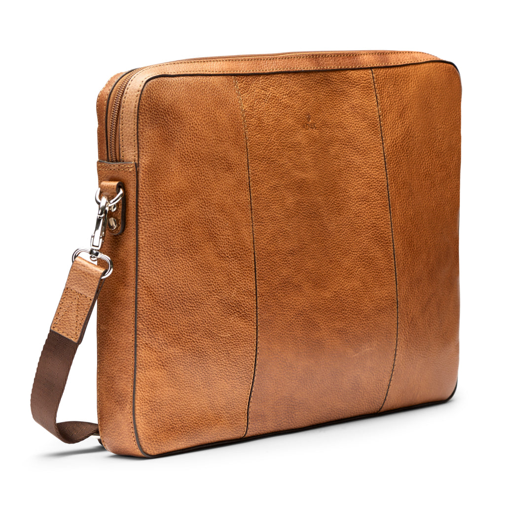 Napoli portfolio Maya 17"" Cognac"