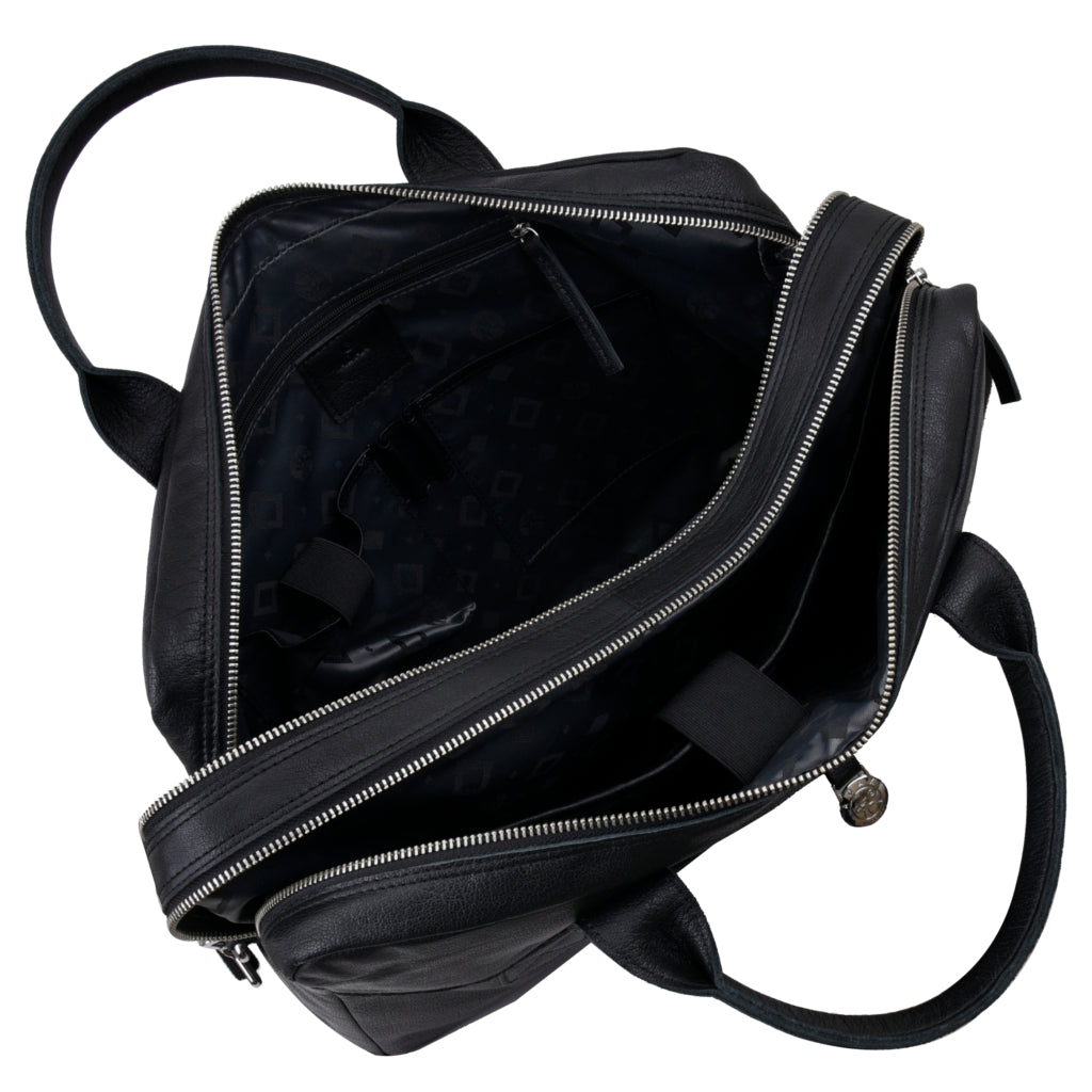 Prato briefcase Axel Black