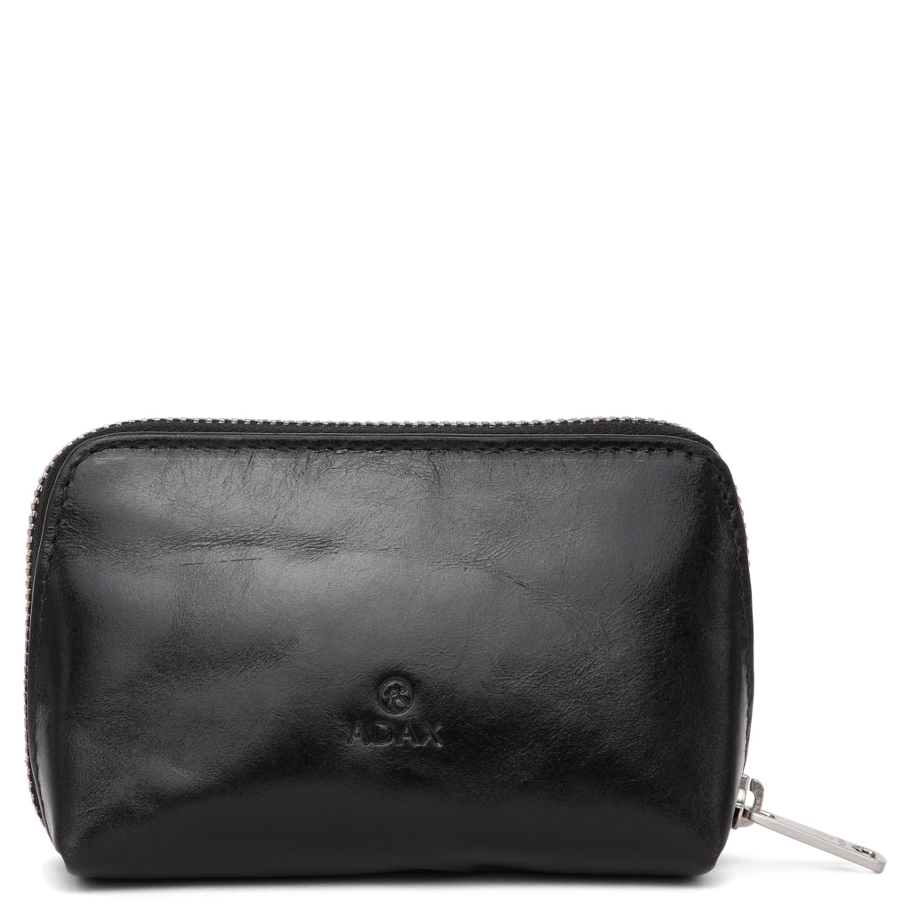 Lommebok | Skinn | Nøkkering | Sort | Abelone