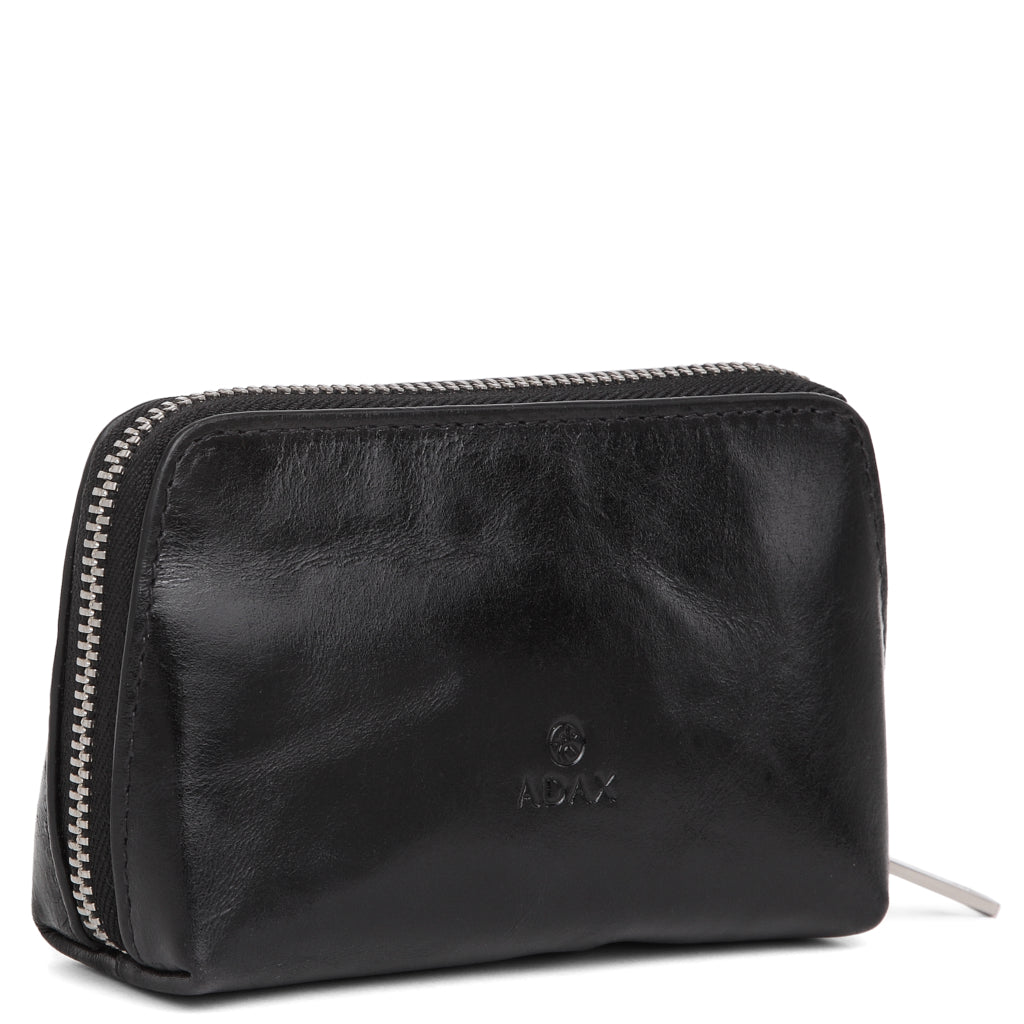 Lommebok | Skinn | Nøkkering | Sort | Abelone