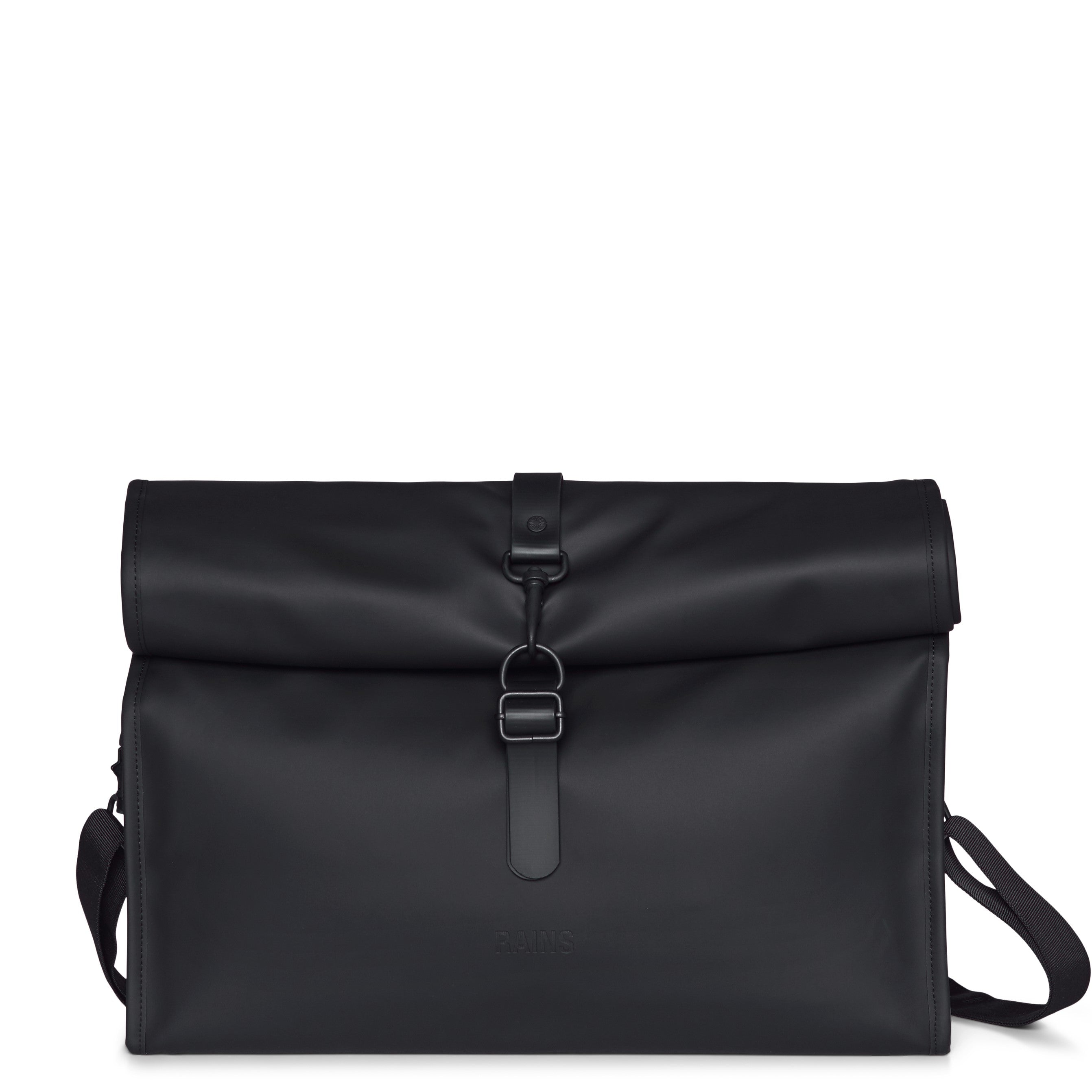 Rolltop Messenger Black