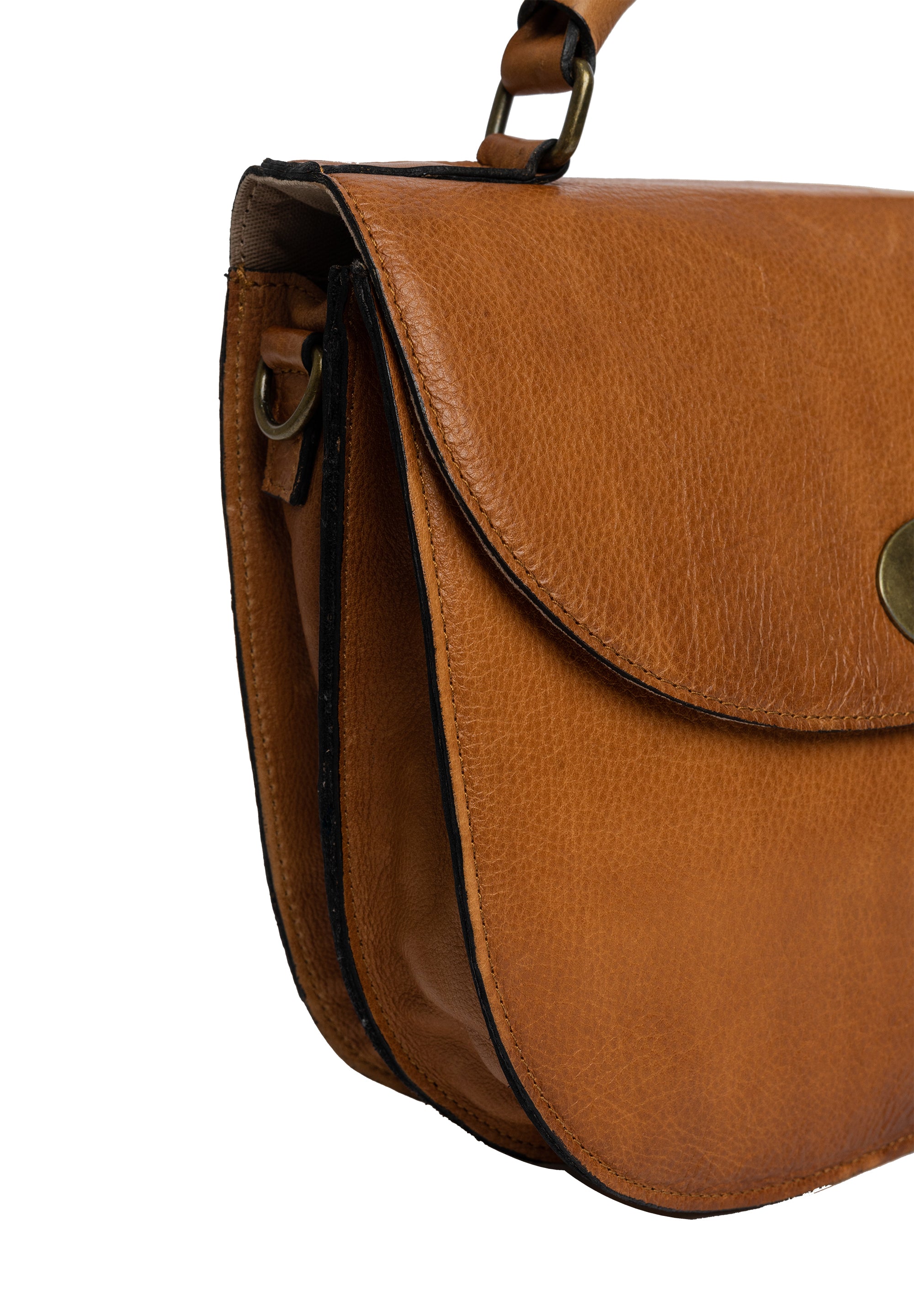 Caspian Medium Bag Burned Tan