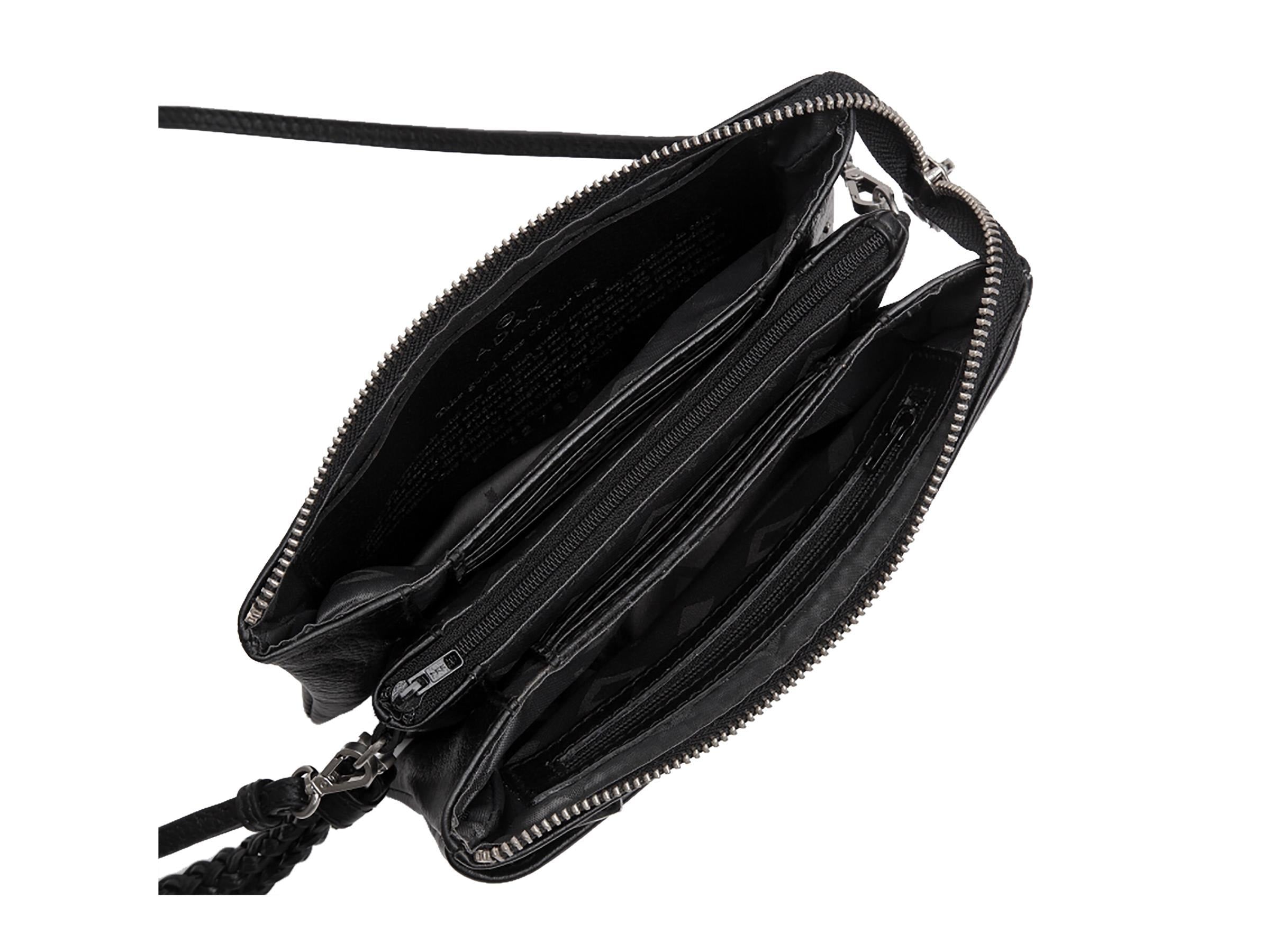 Skinnveske/Clutch | Sort | Justerbar Langreim | Cormorano nellie