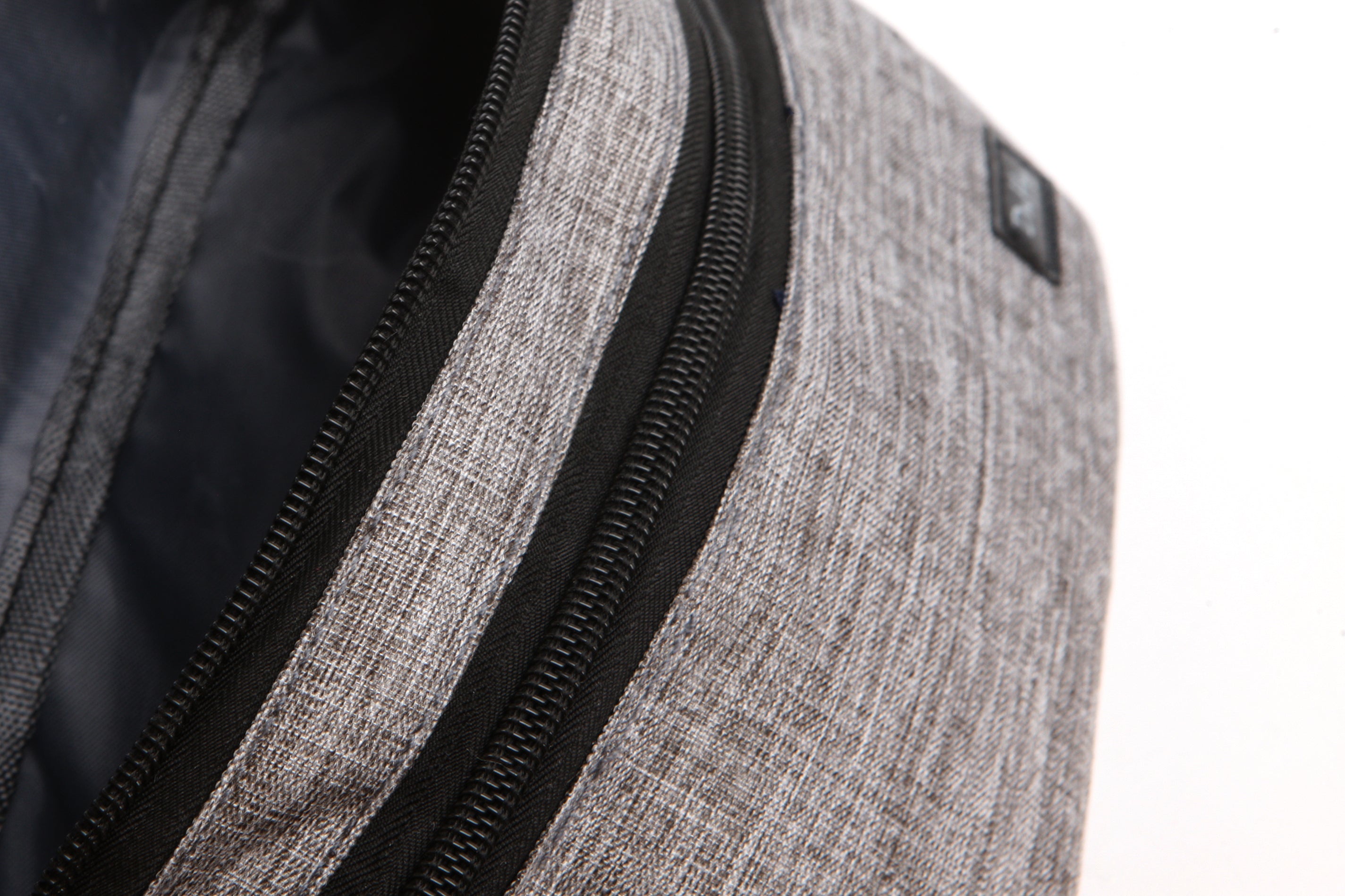 Bumbag – Medium, Grå, Polyester, Mange rom