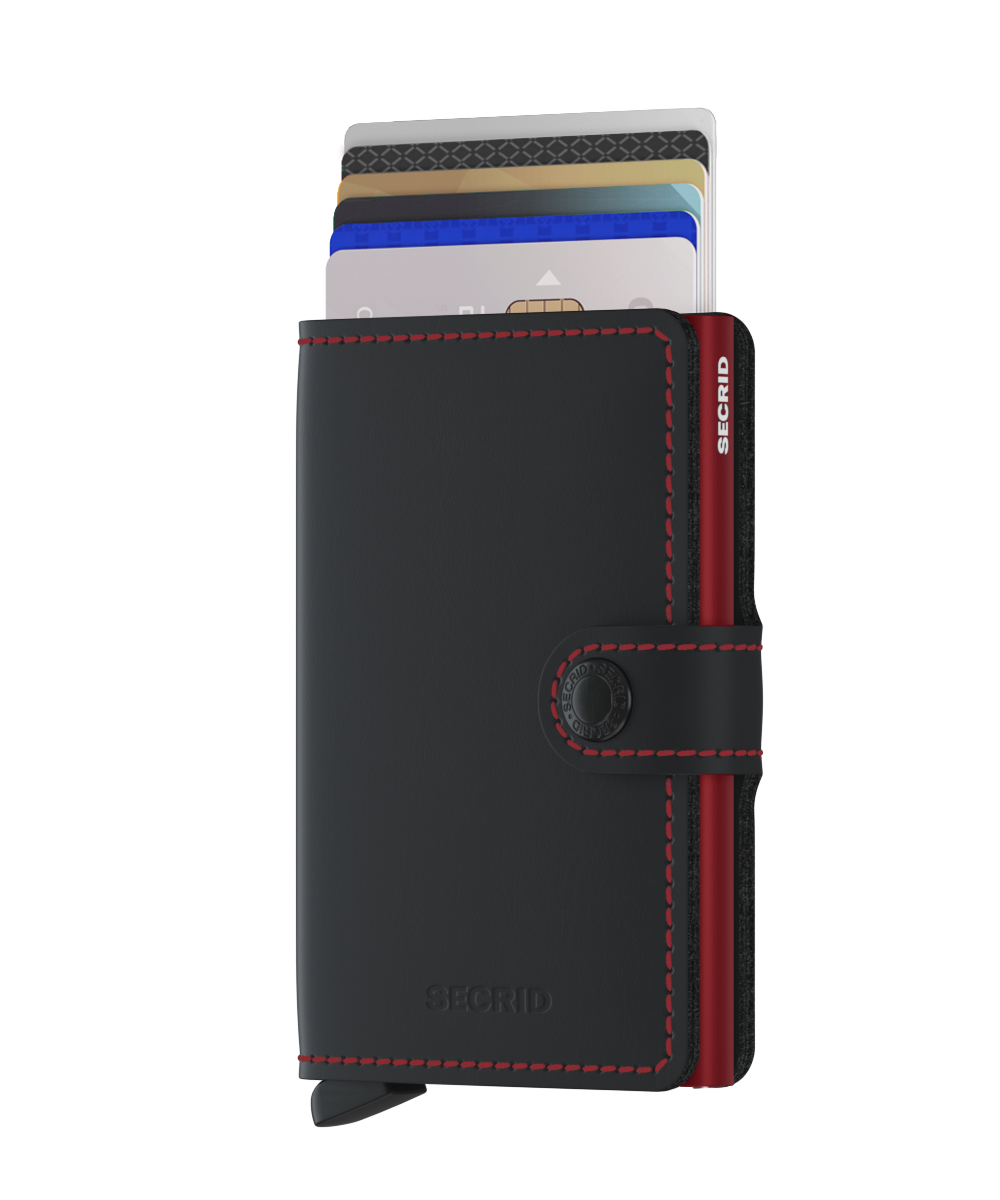 Miniwallet MM Black red