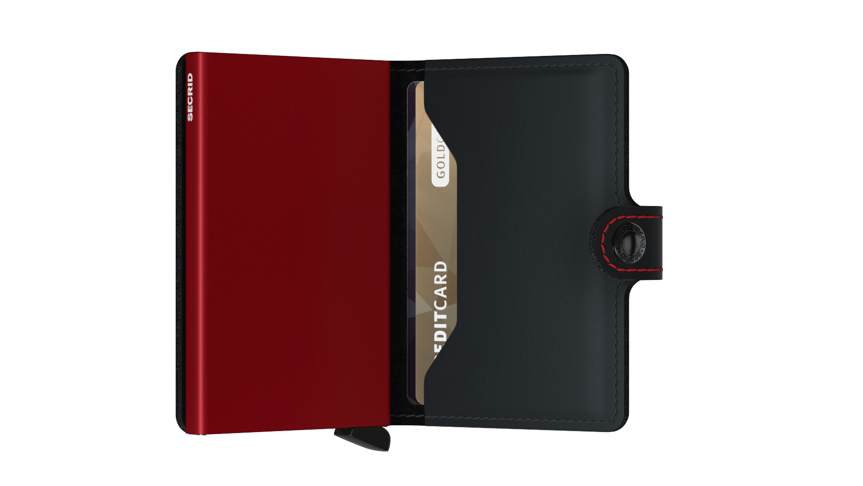 Miniwallet MM Black red